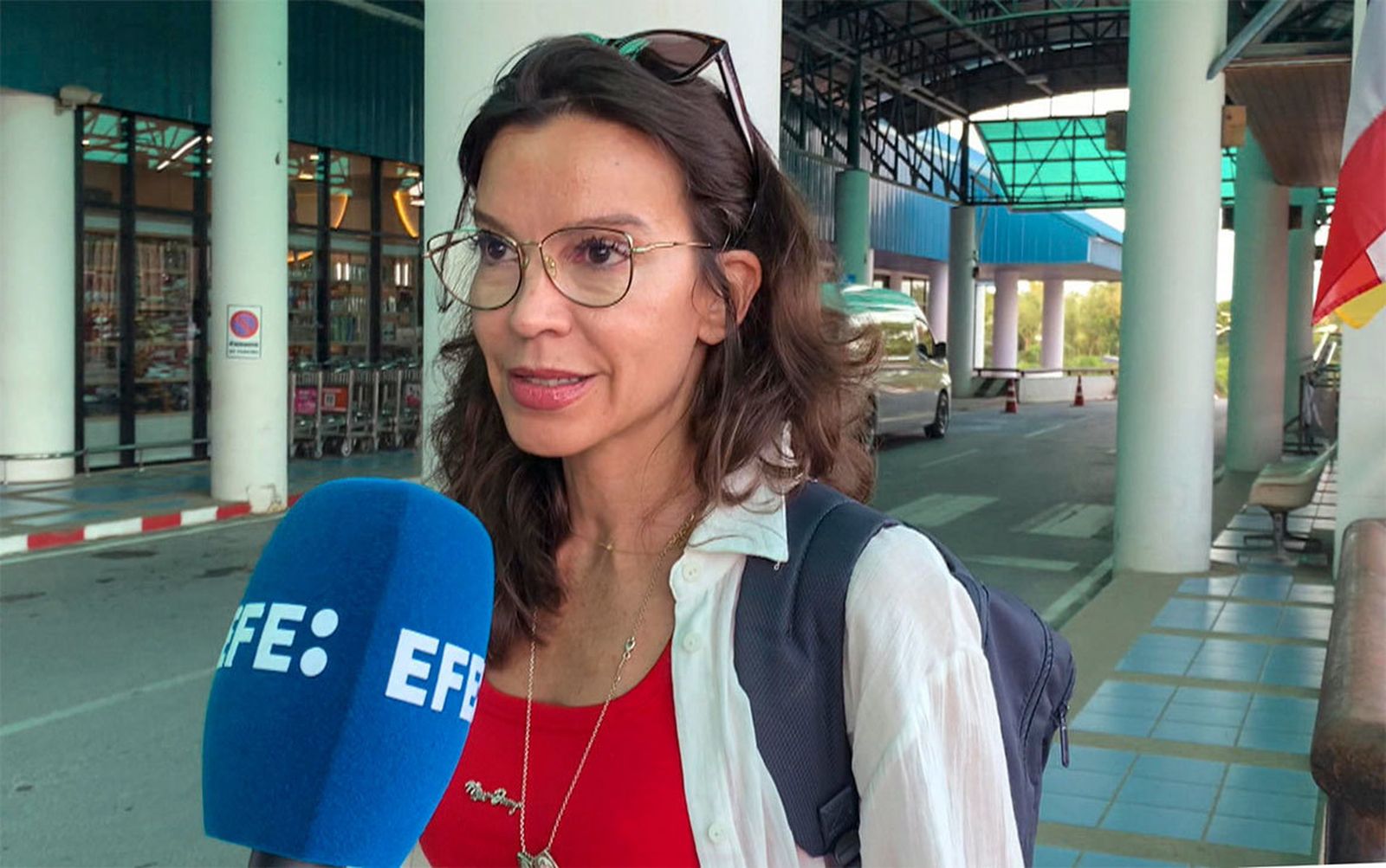 La madre de Daniel Sancho afirma que su hijo está "bien" tras visitarlo en la prisión de Tailandia