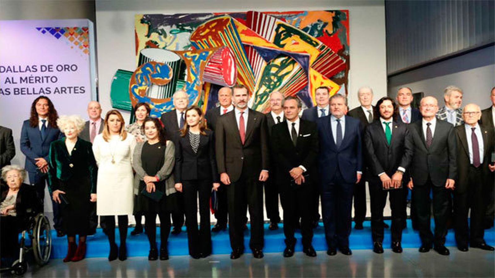 Autoridades y premiados
