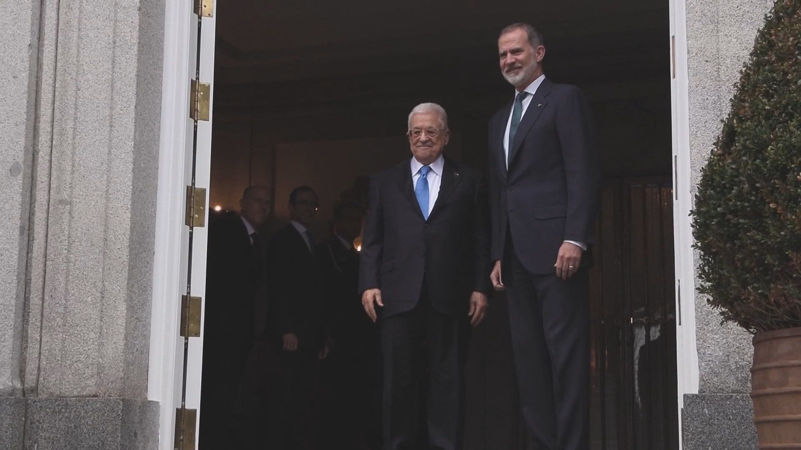Felipe VI se reúne con Abás en su segunda visita tras el reconocimiento del Estado palestino