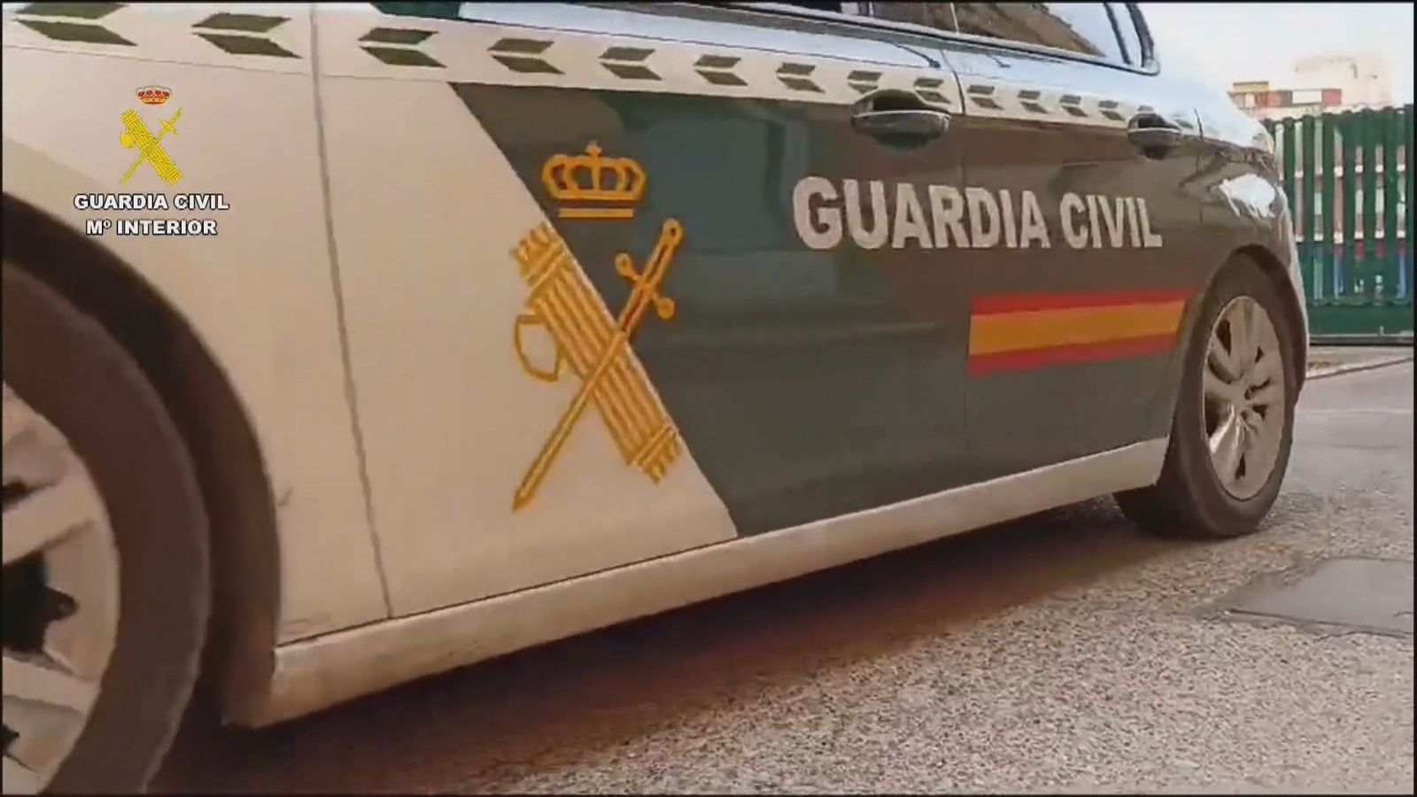 Vehículo de la Guardia Civil