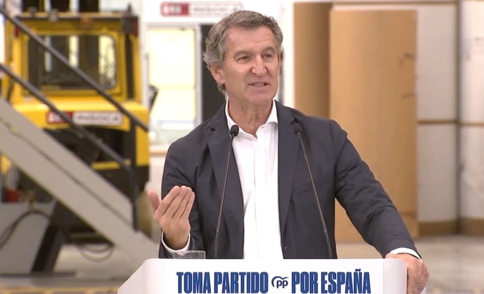 ).- El presidente del Partido Popular, Alberto Núñez Feijóo