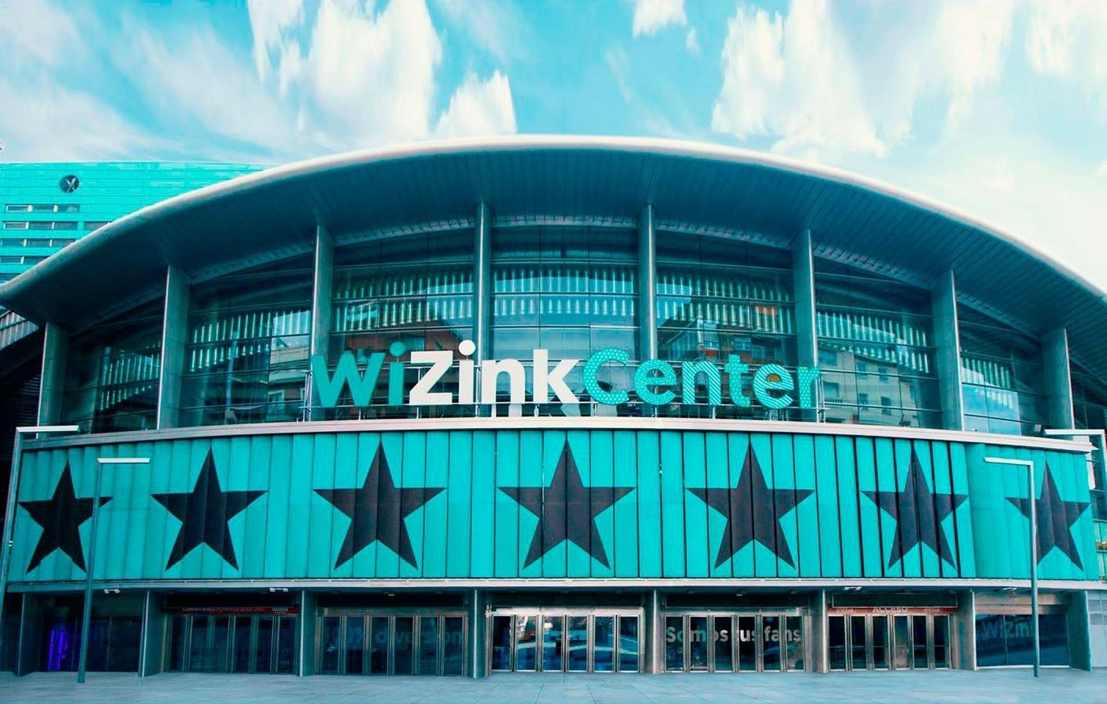Todo listo en el Wizink Center para convertirse en centro de vacunación