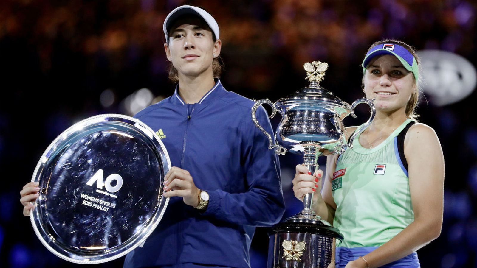 Muguruza y Kenin
