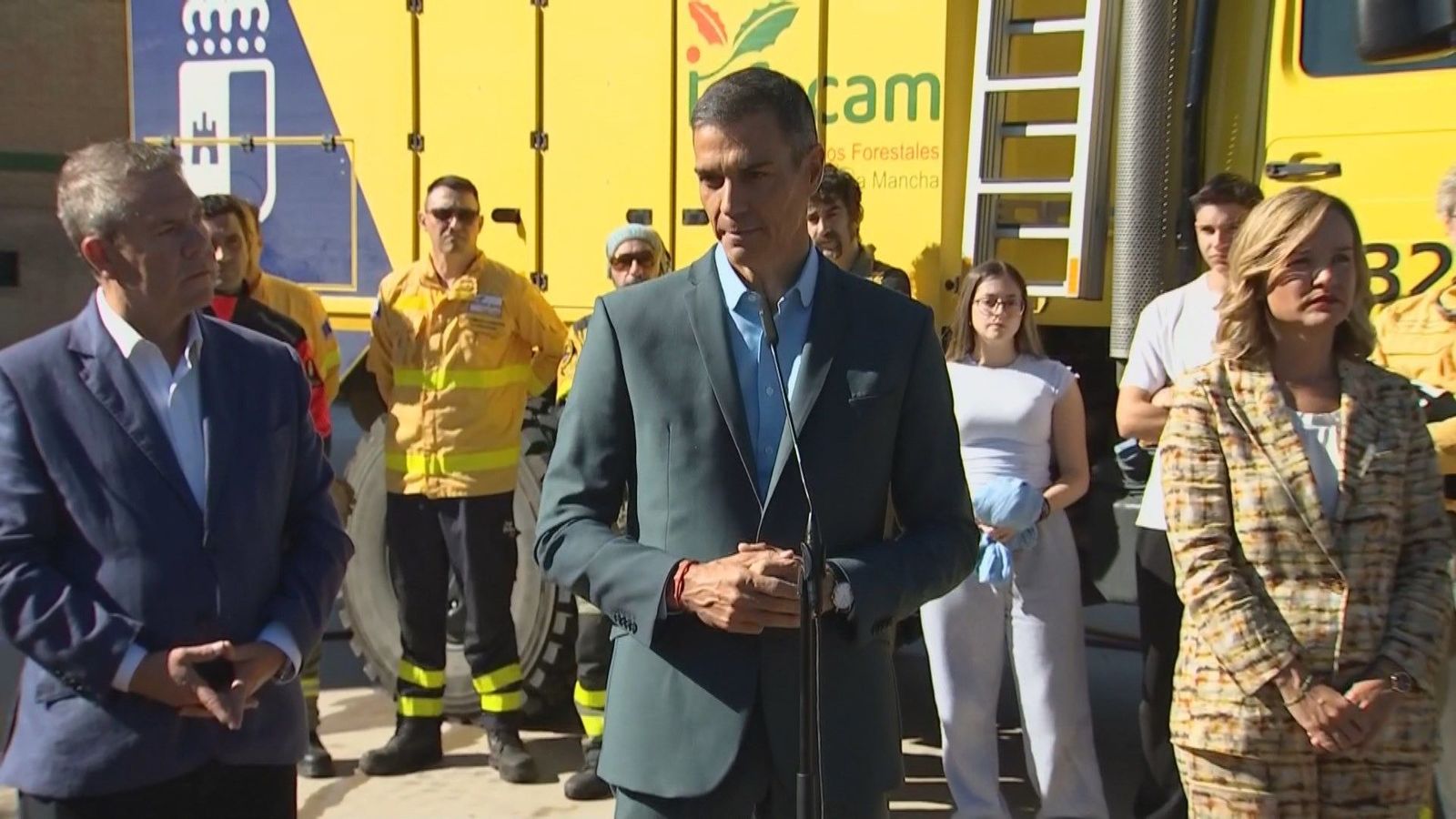Sánchez presume de que el Plan de Formación ante emergencias llegará a 25.000 centros y más de 8 millones de alumnos