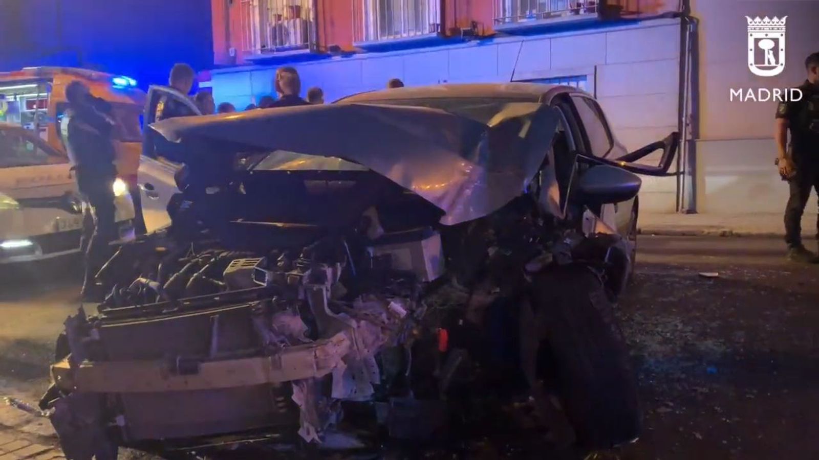 Accidente en Fuencarral