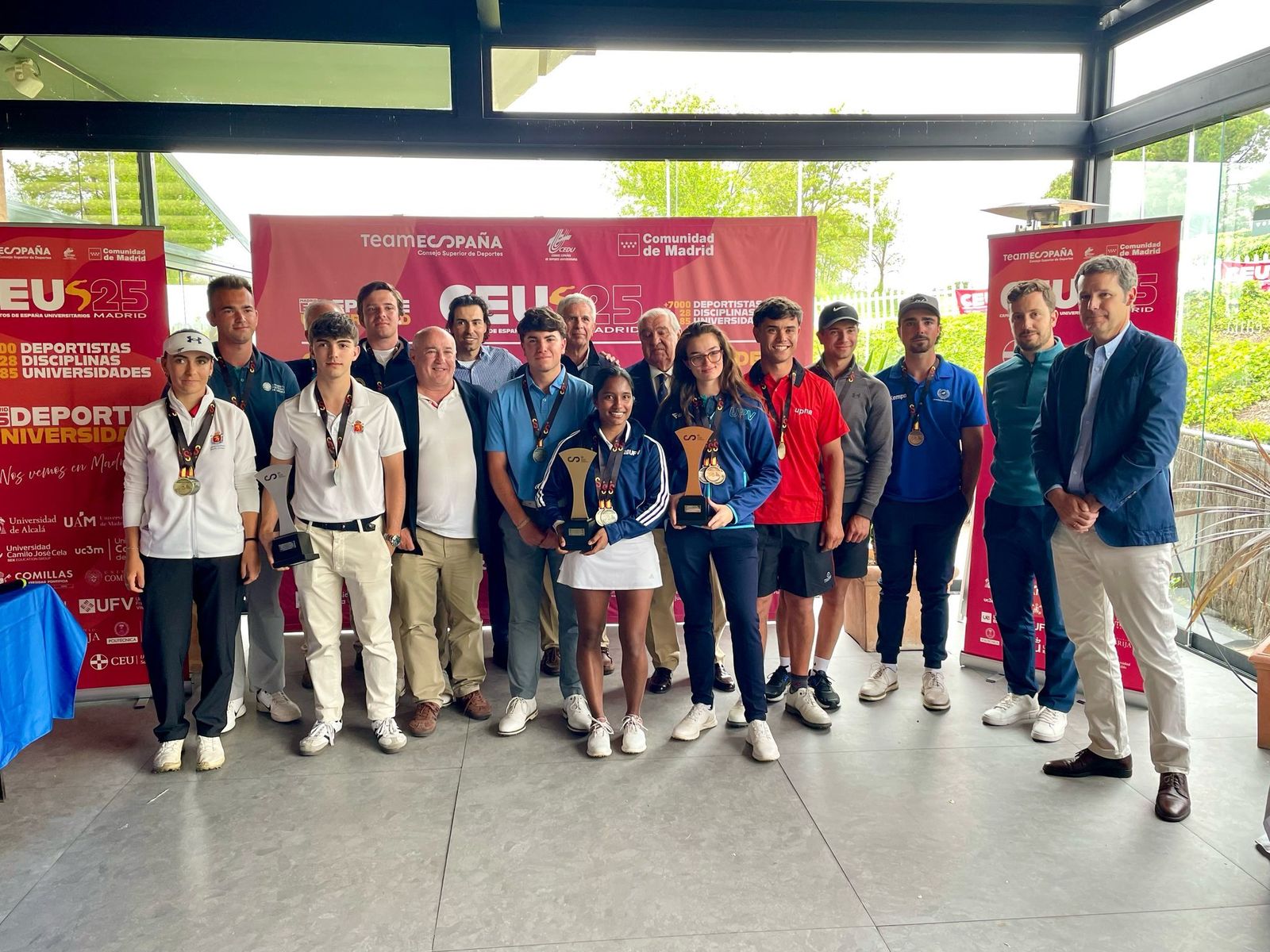 Euipo de golf de la Universidad Francisco de Vitoria