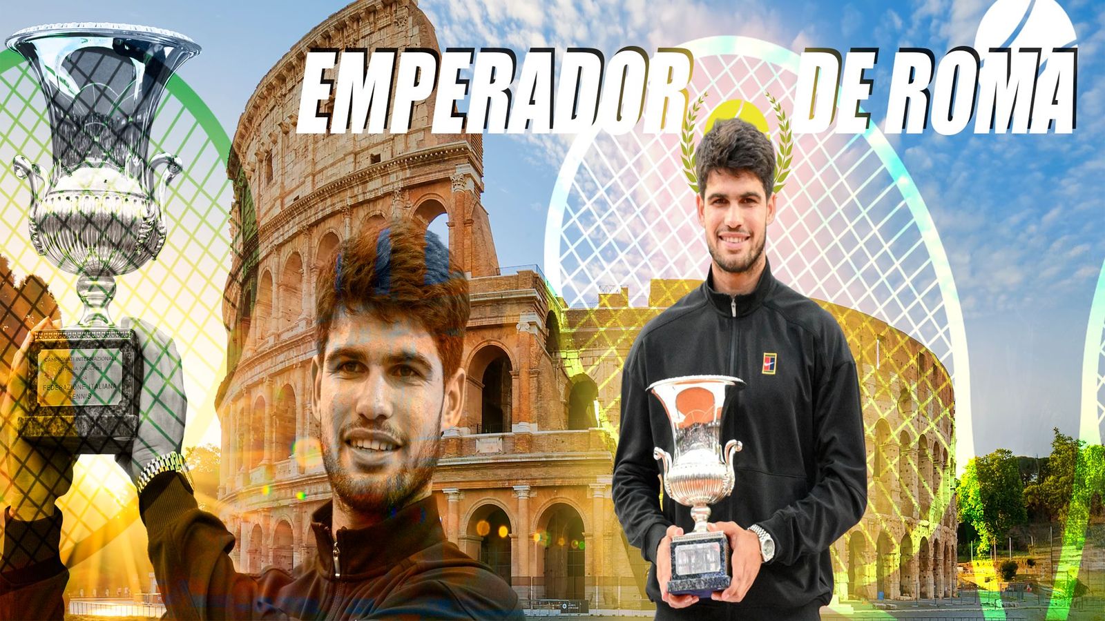 Carlos Alcaraz gana el Masters 1.000 de Roma