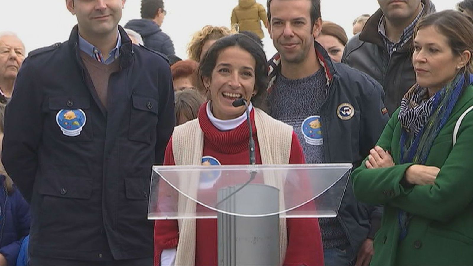 Los padres de Gabriel recogen sonrisas en un espacio dedicado a su hijo