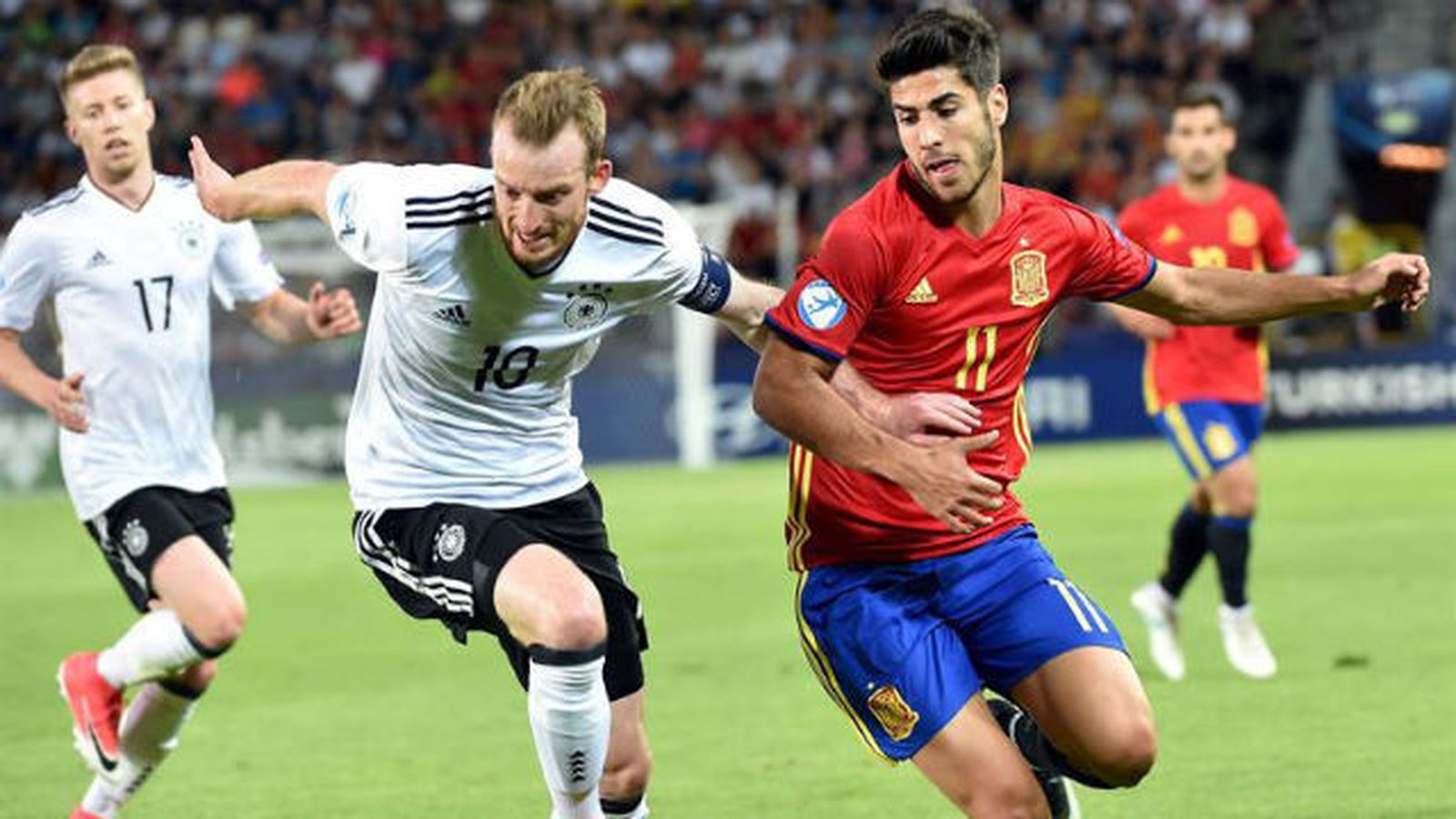 Marco Asensio ante Alemania