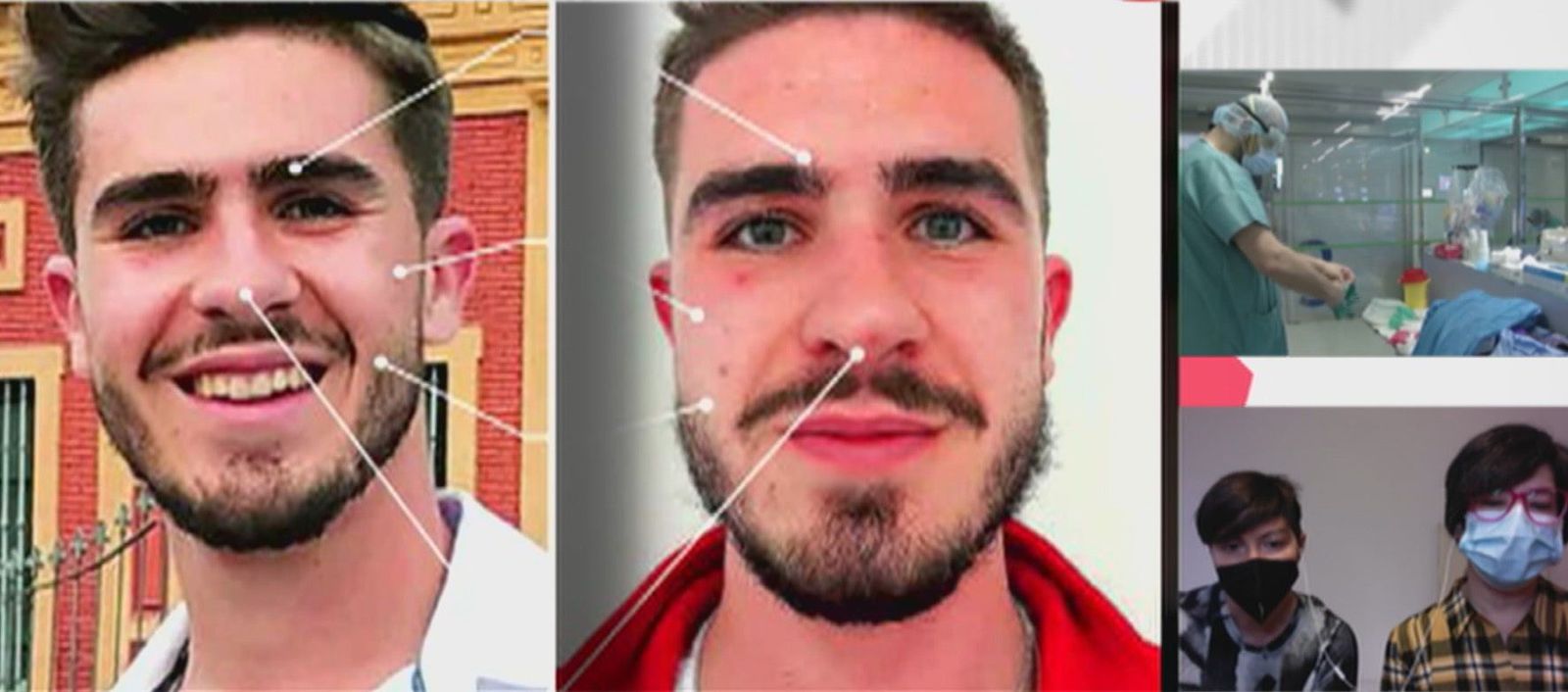 Los rostros de los sanitarios antes y después de la pandemia del coronavirus
