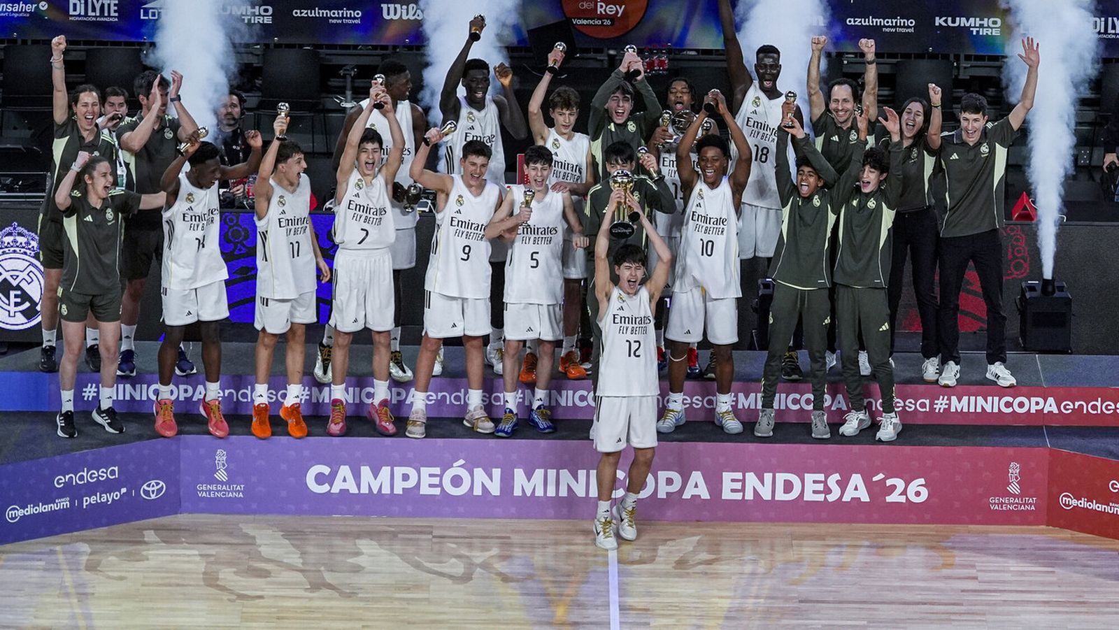 El Real Madrid  gana la Minicopa