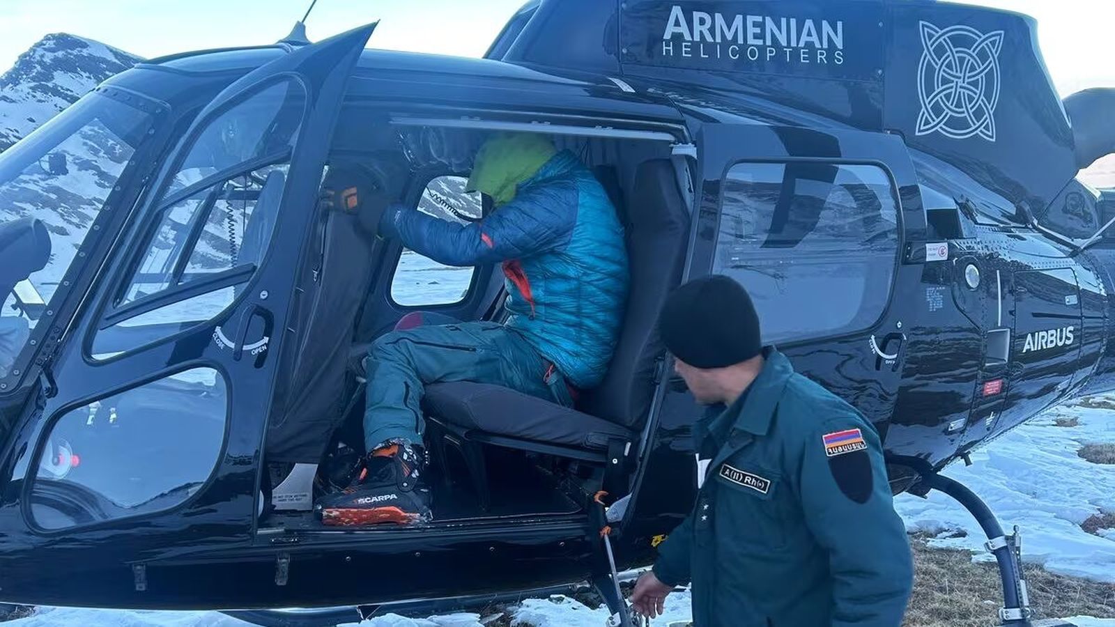 Rescate de montañeros españoles en Armenia