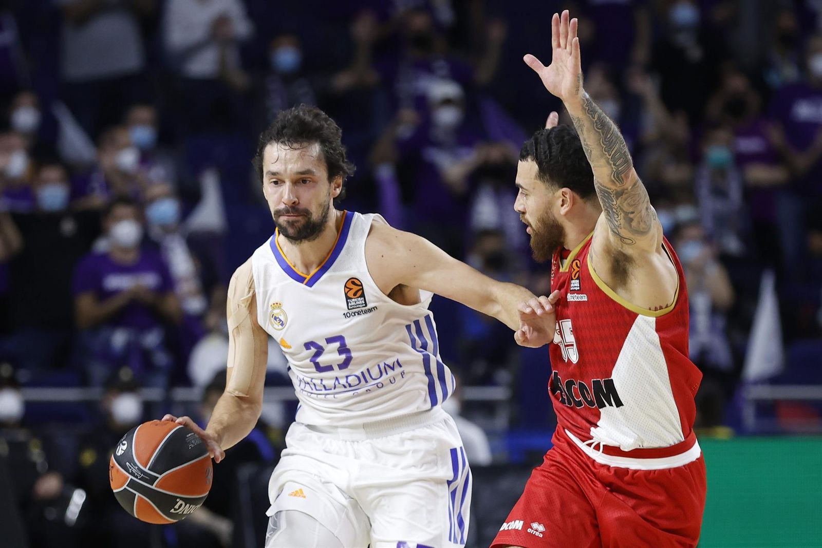 Sergio Llull ante el Mónaco