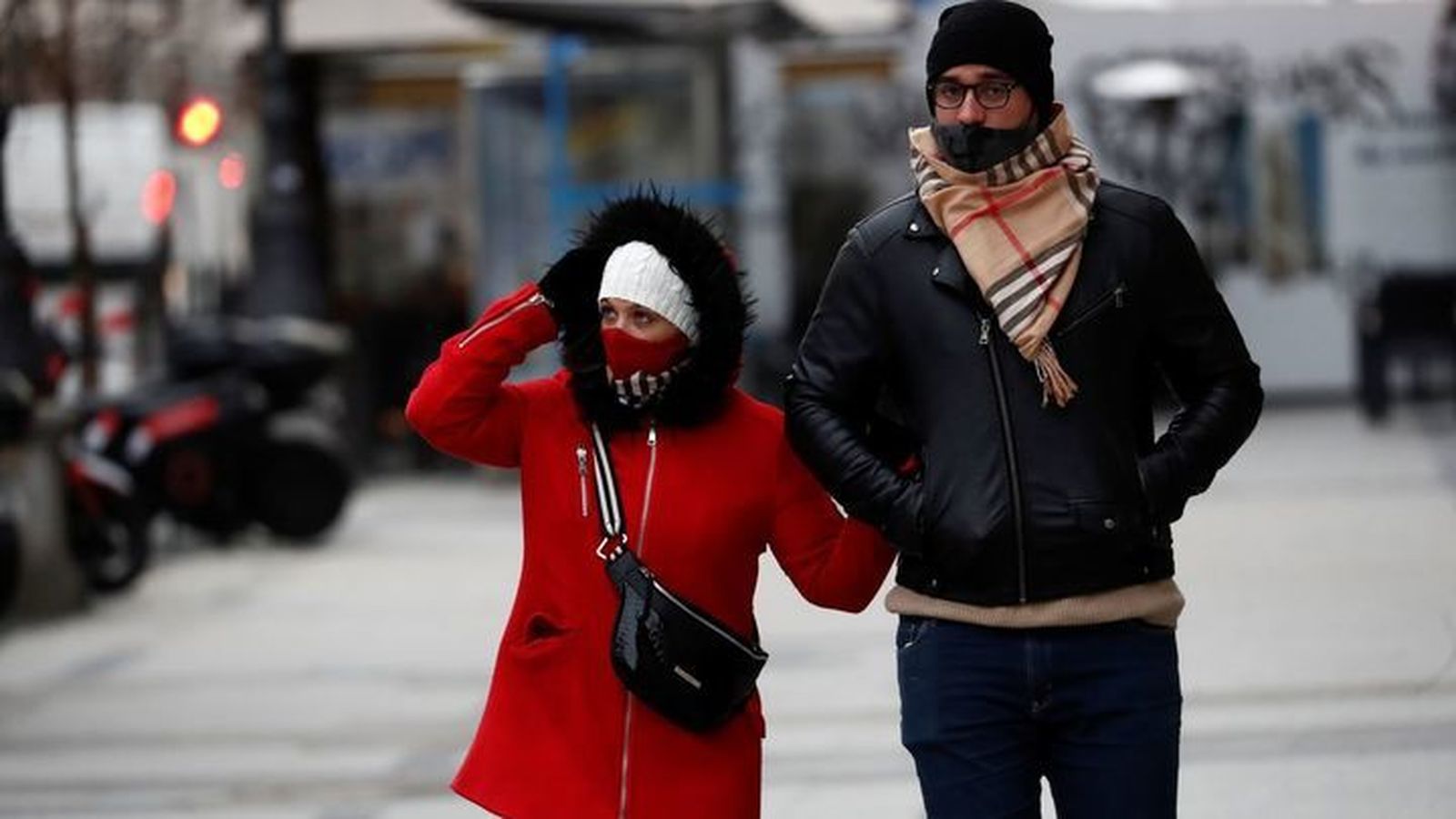 Frío y heladas en Madrid