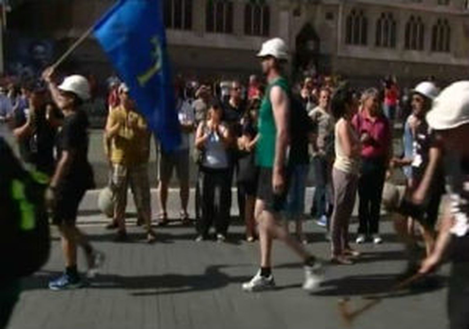 Marcha de mineros hacia Madrid