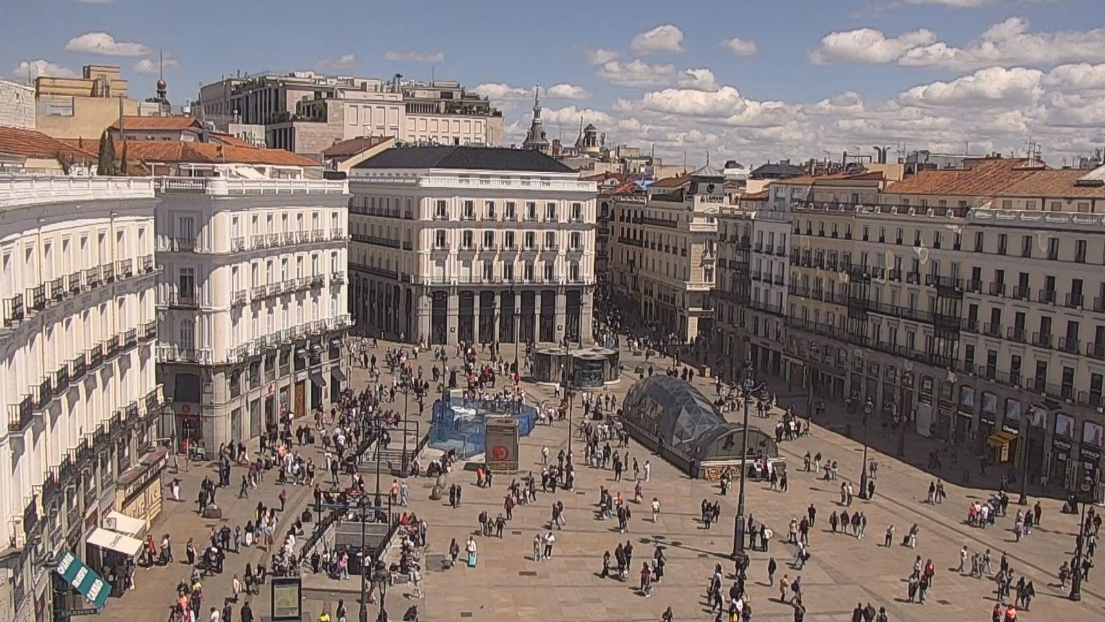 Día soleado en Madrid