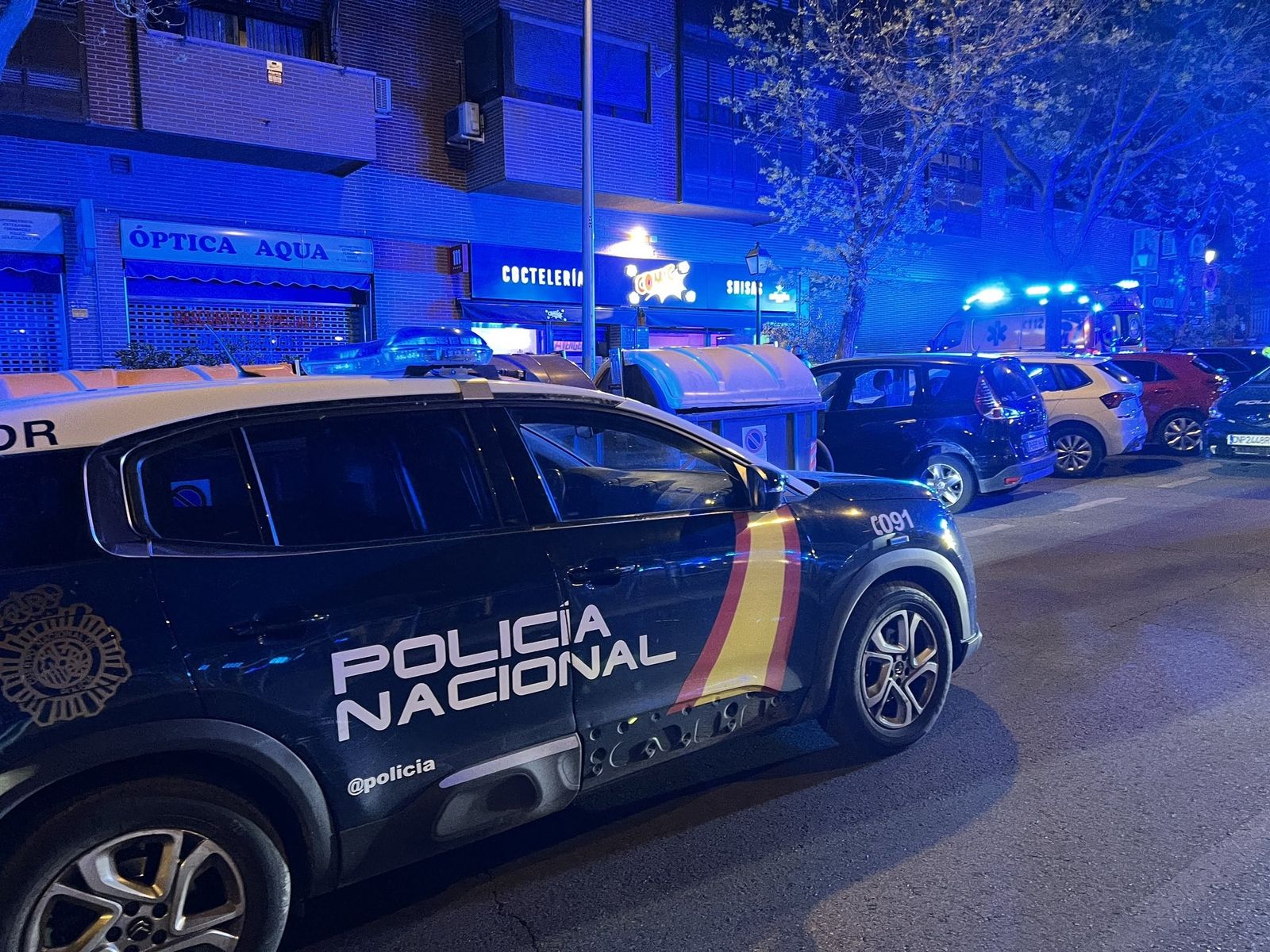 Grave un hombre de 46 años  agredido en un local de Puente de Vallecas