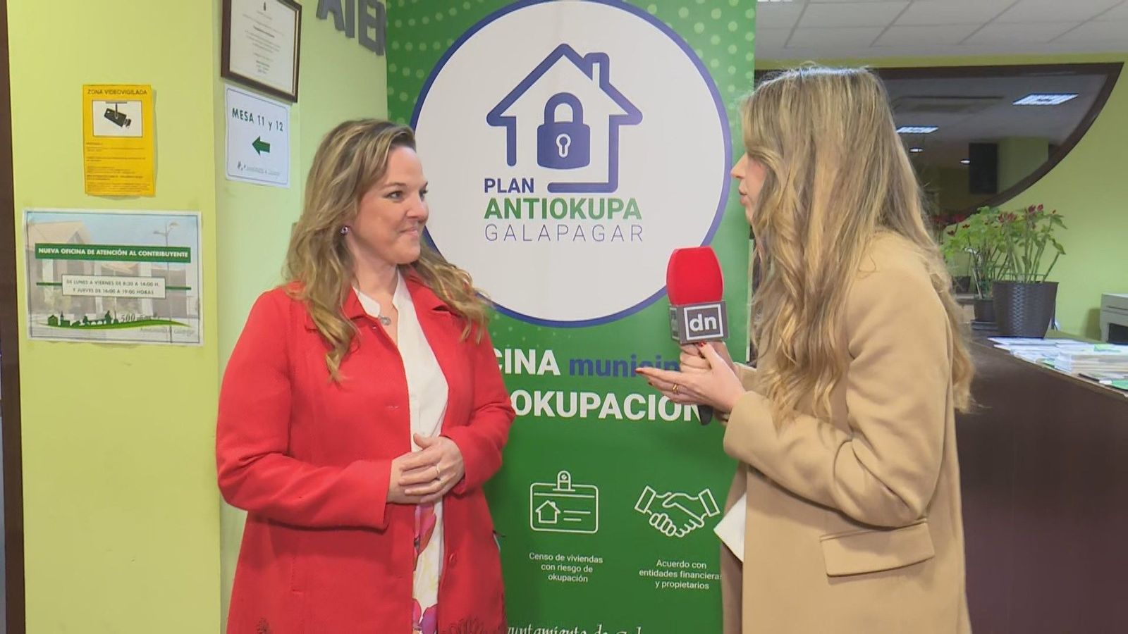 La Guardia Civil desaloja a okupas en el Ayuntamiento de Galapagar tras exigir su empadronamiento