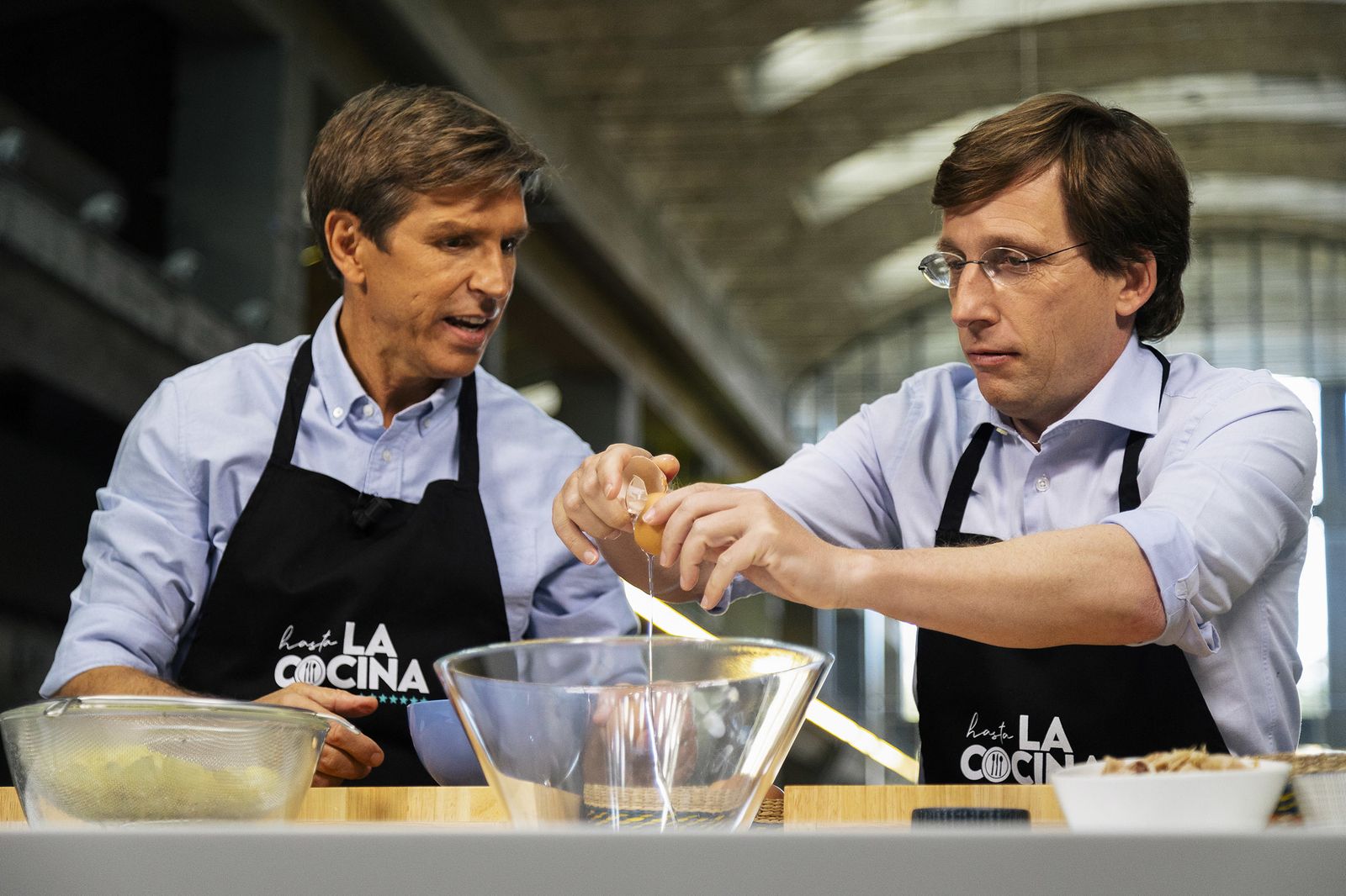 Manuel Díaz y José Luís Martínez Almeida