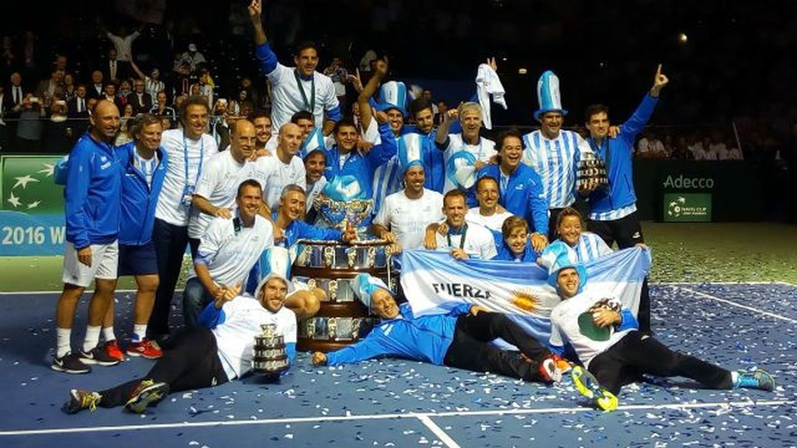 Argentina, campeona de la Copa Davis