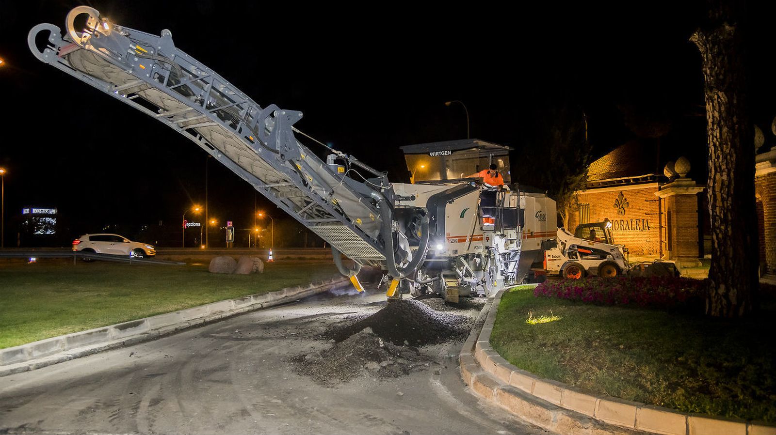 Operación asfalto en Alcobendas