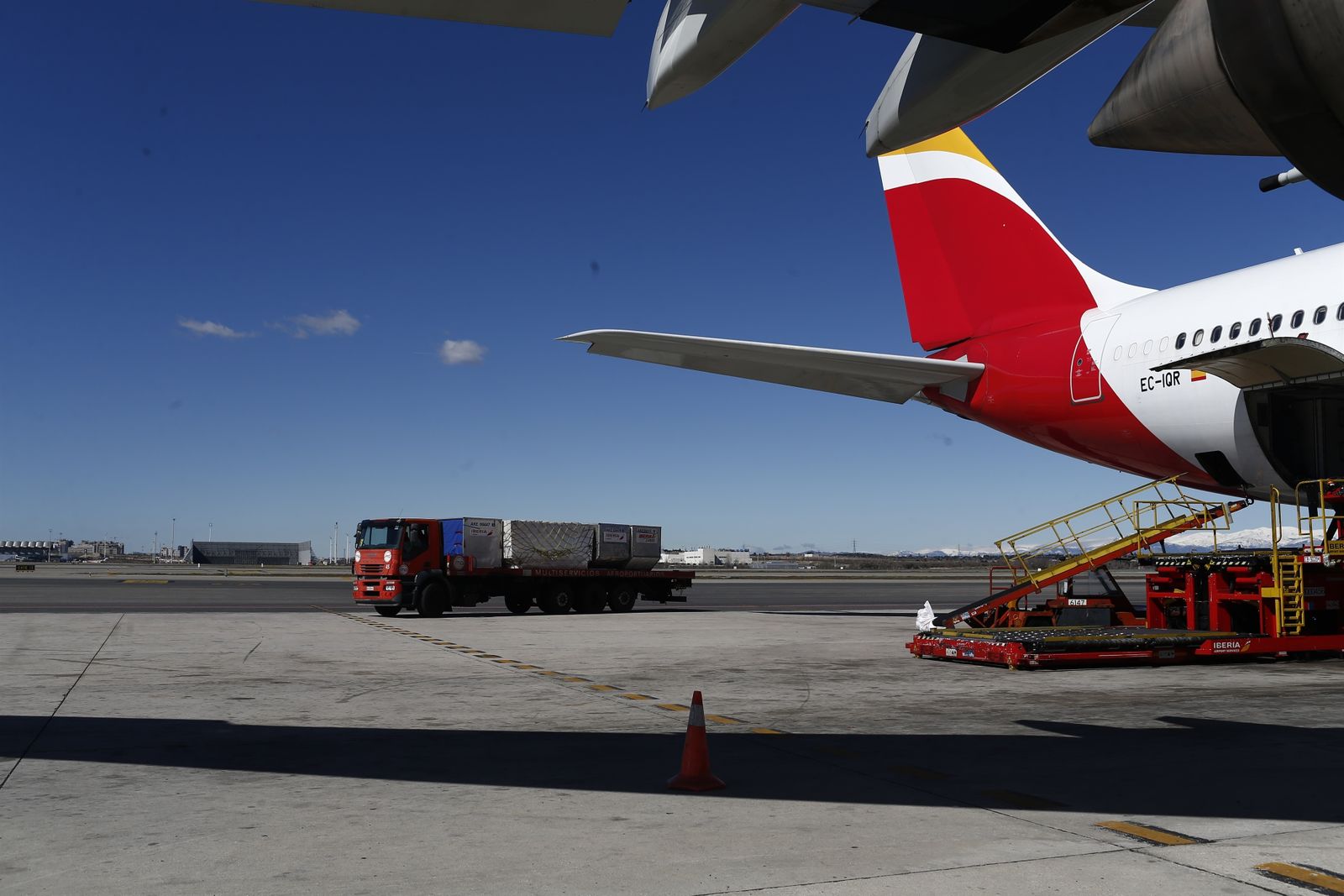 Imagen del aeropuerto de Barajas