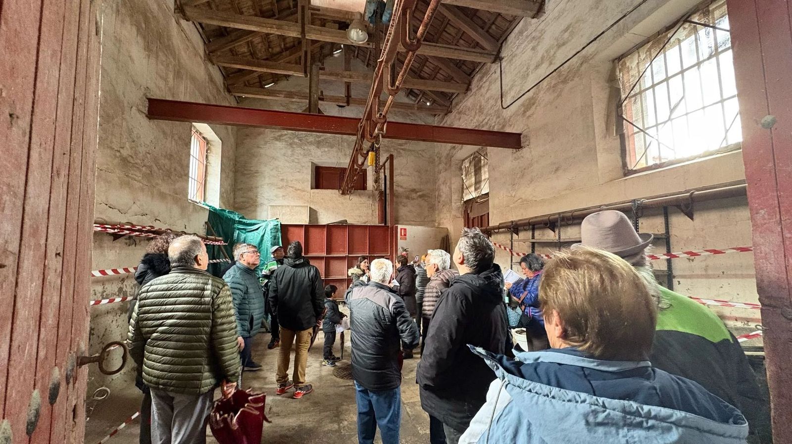 Visita al interior del antiguo matadero de Ciempozuelos