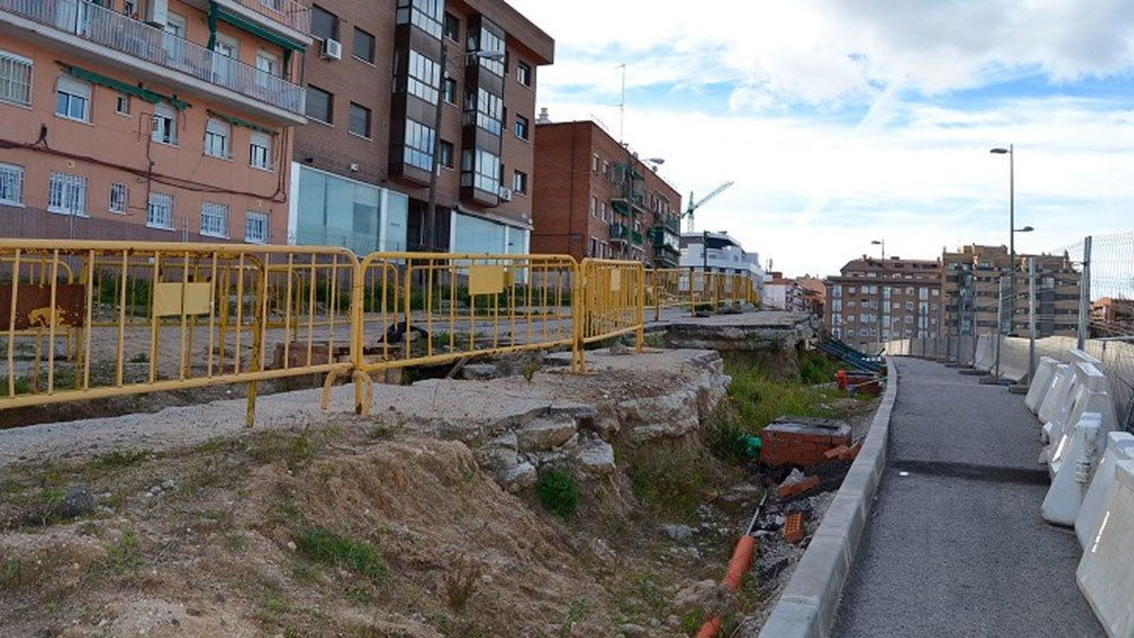 El Ayuntamiento de Madrid paraliza las obras del Paseo de la Dirección