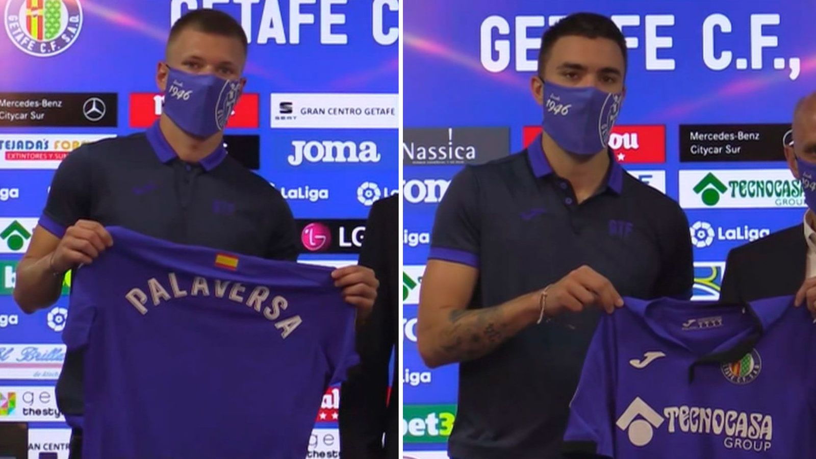 Palaversa y Poveda, refuerzos jóvenes para la media y el ataque del Getafe