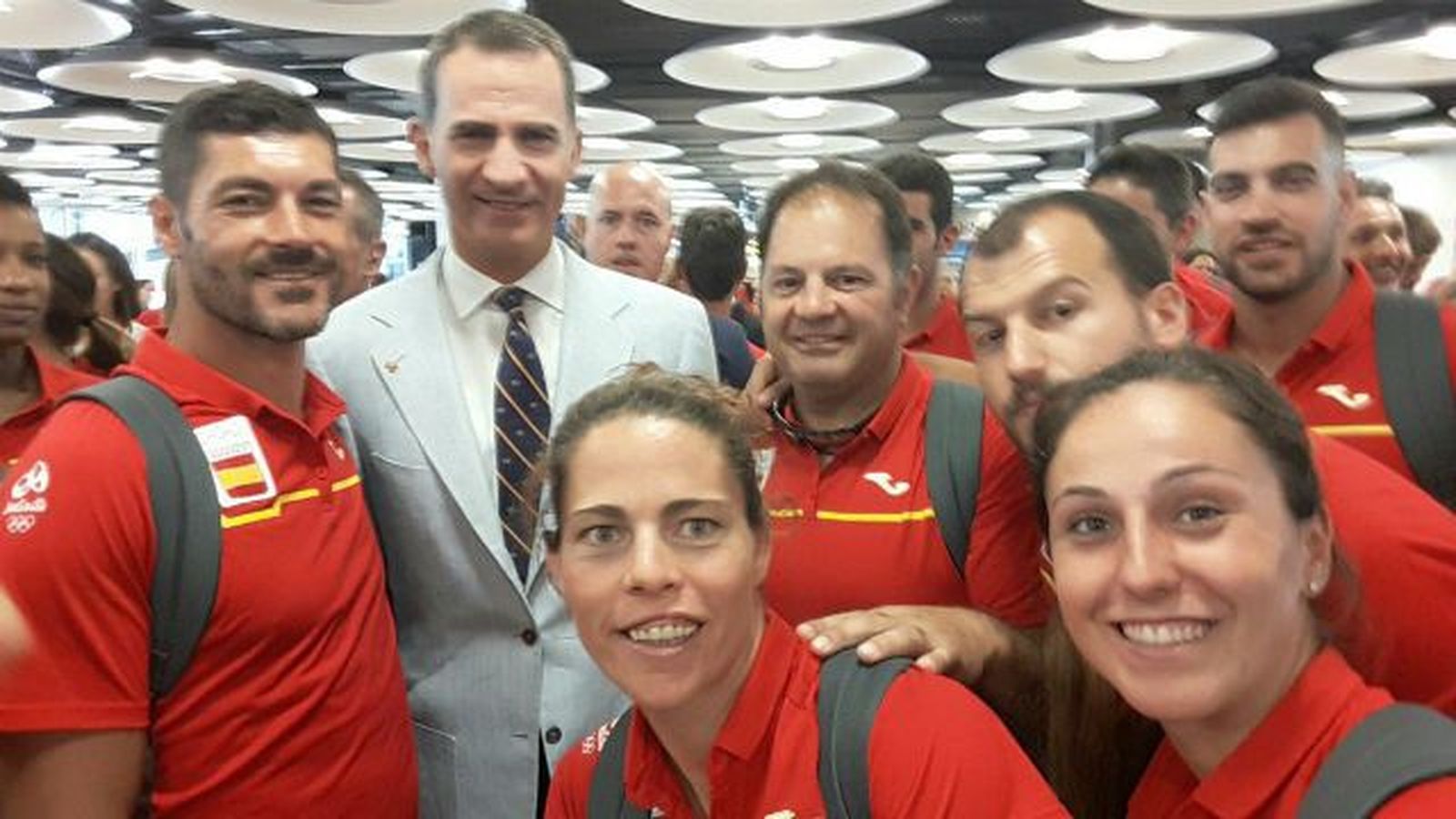 El Rey despide a los olímpicos: "Sois los mejores embajadores de España"