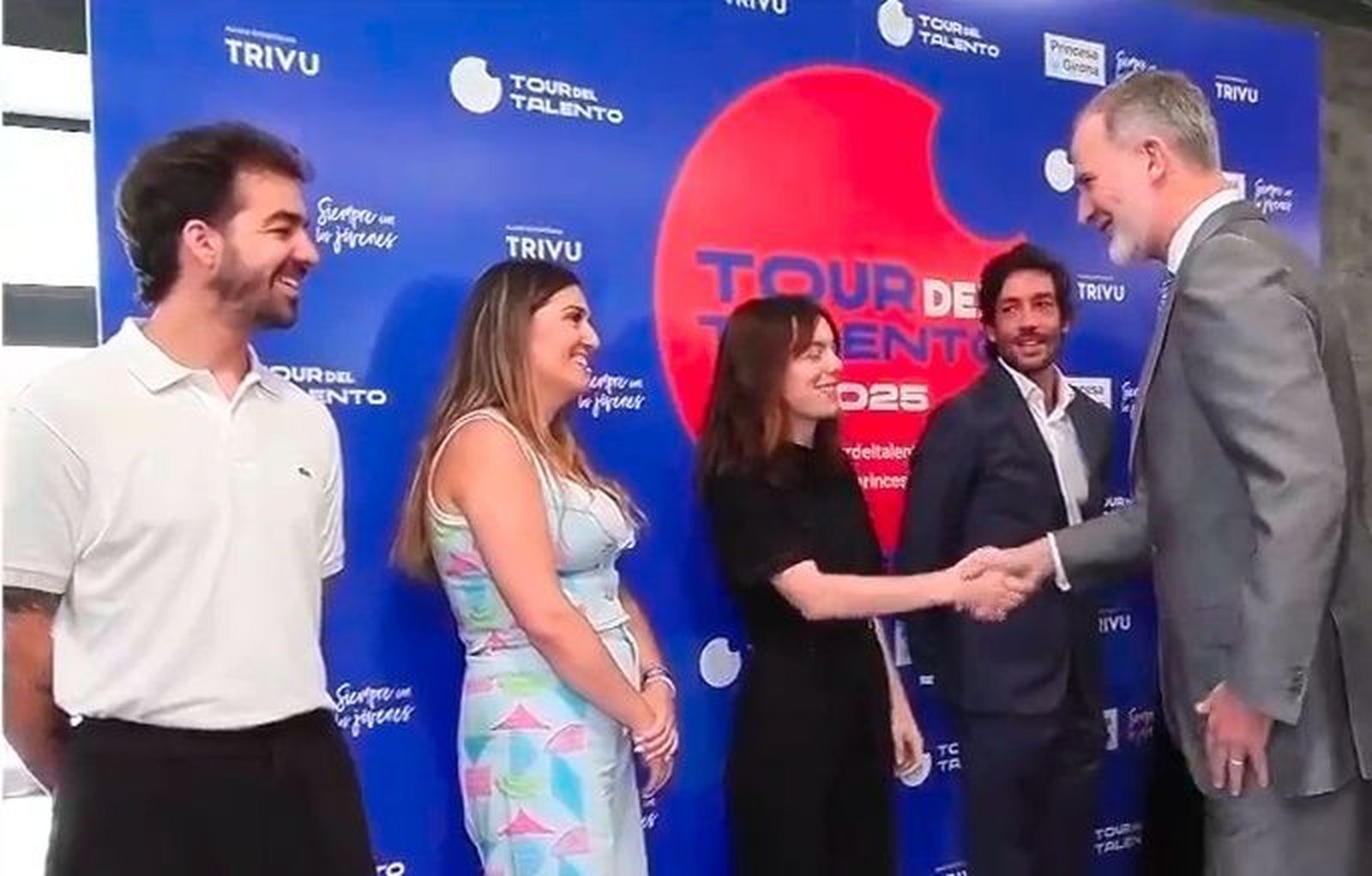 El rey preside en Móstoles la última parada del Tour del Talento Princesa de Girona