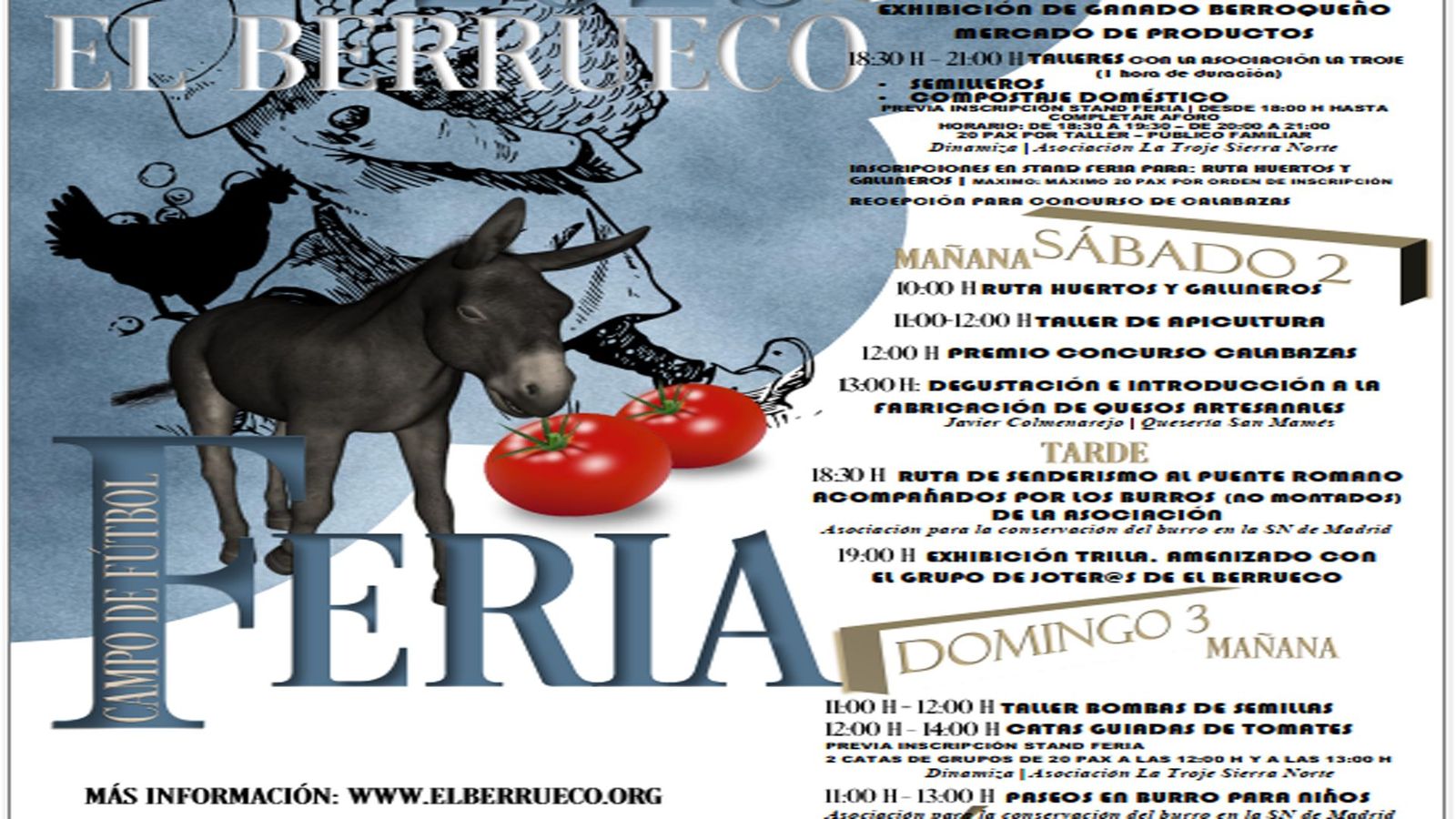 Feria agroecológica de El Berrueco
