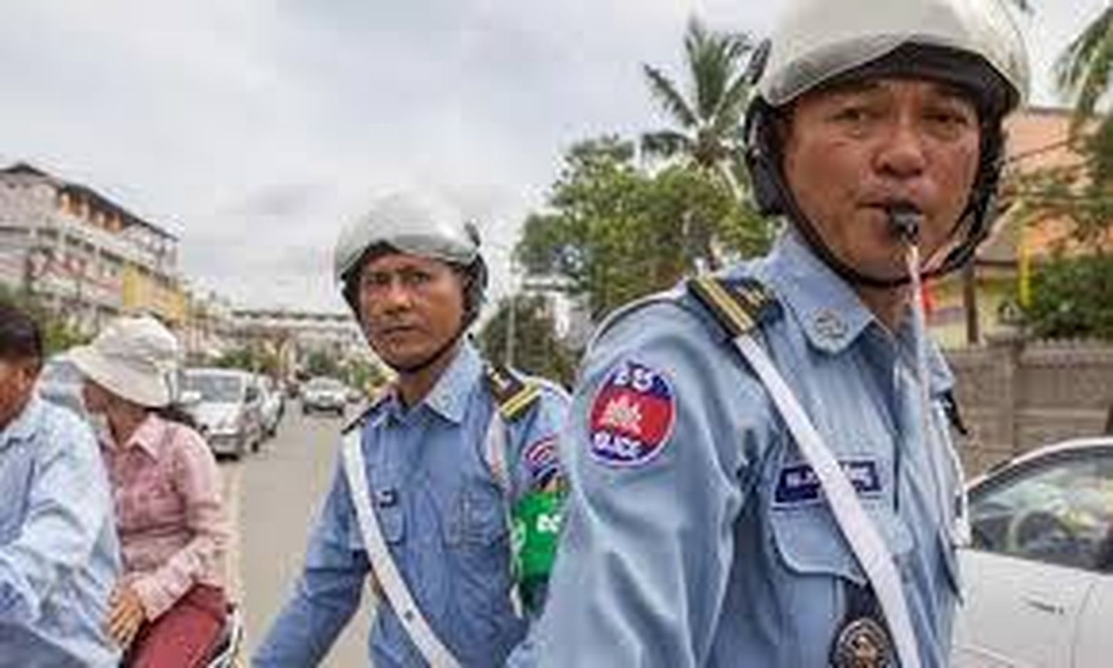 Policía de  Camboya