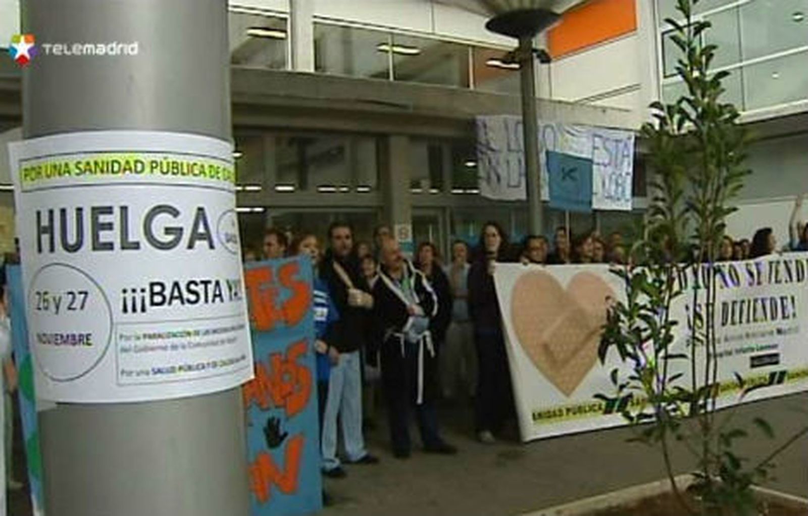 Segunda jornada de huelga en la sanidad pública con discrepancias sobre el seguimiento