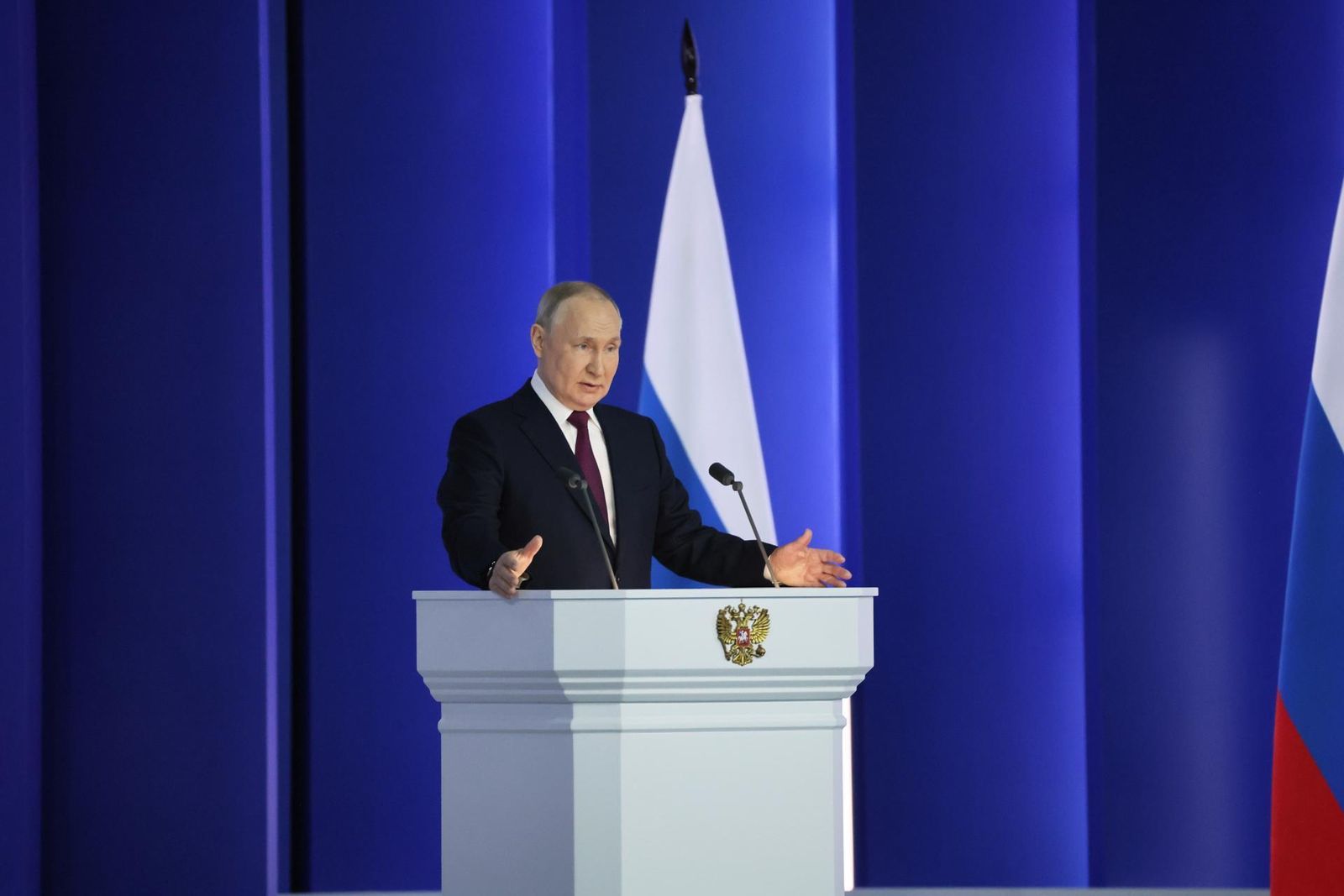Discurso amenazante de Putin
