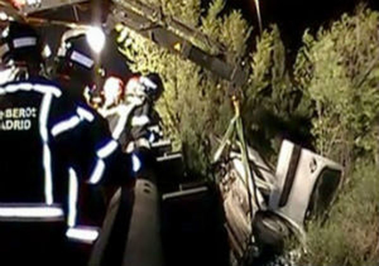 Accidente en la M-16