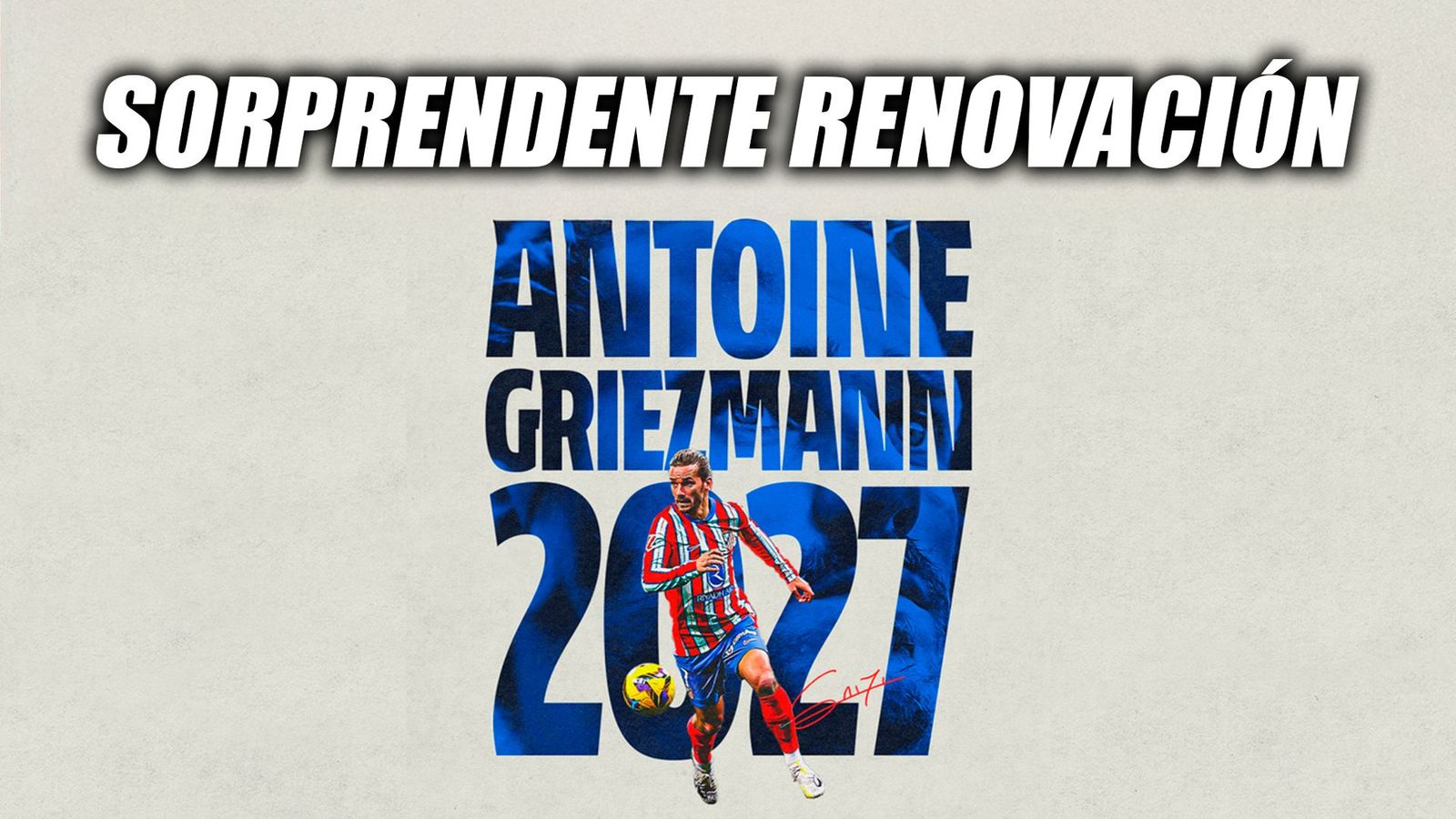 Griezmann: “Disfruto mucho con la afición y nos quedan años por seguir haciendo historia”
