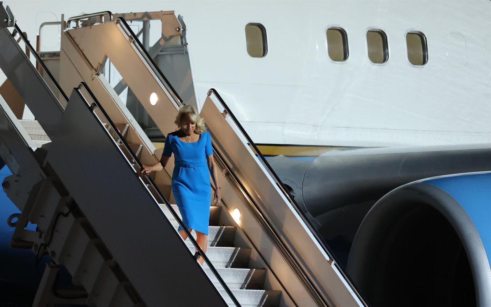 Jill Biden ya está en Madrid: la reina Letizia será su anfitriona durante la Cumbre de la OTAN