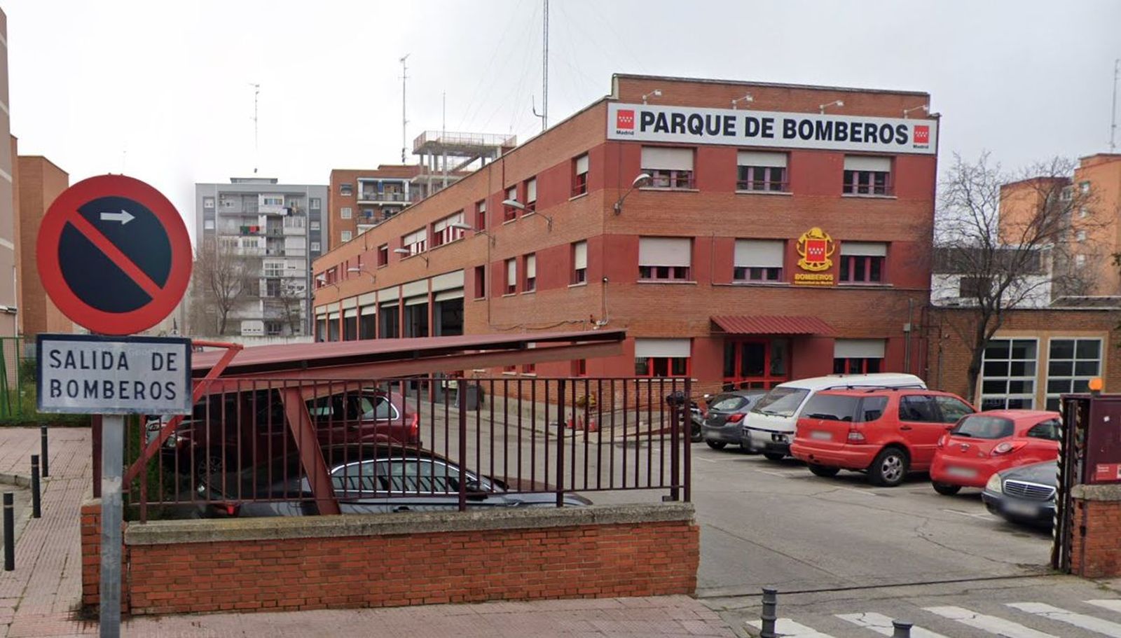 Actual Parque de Bomberos de la Comunidad en Móstoles