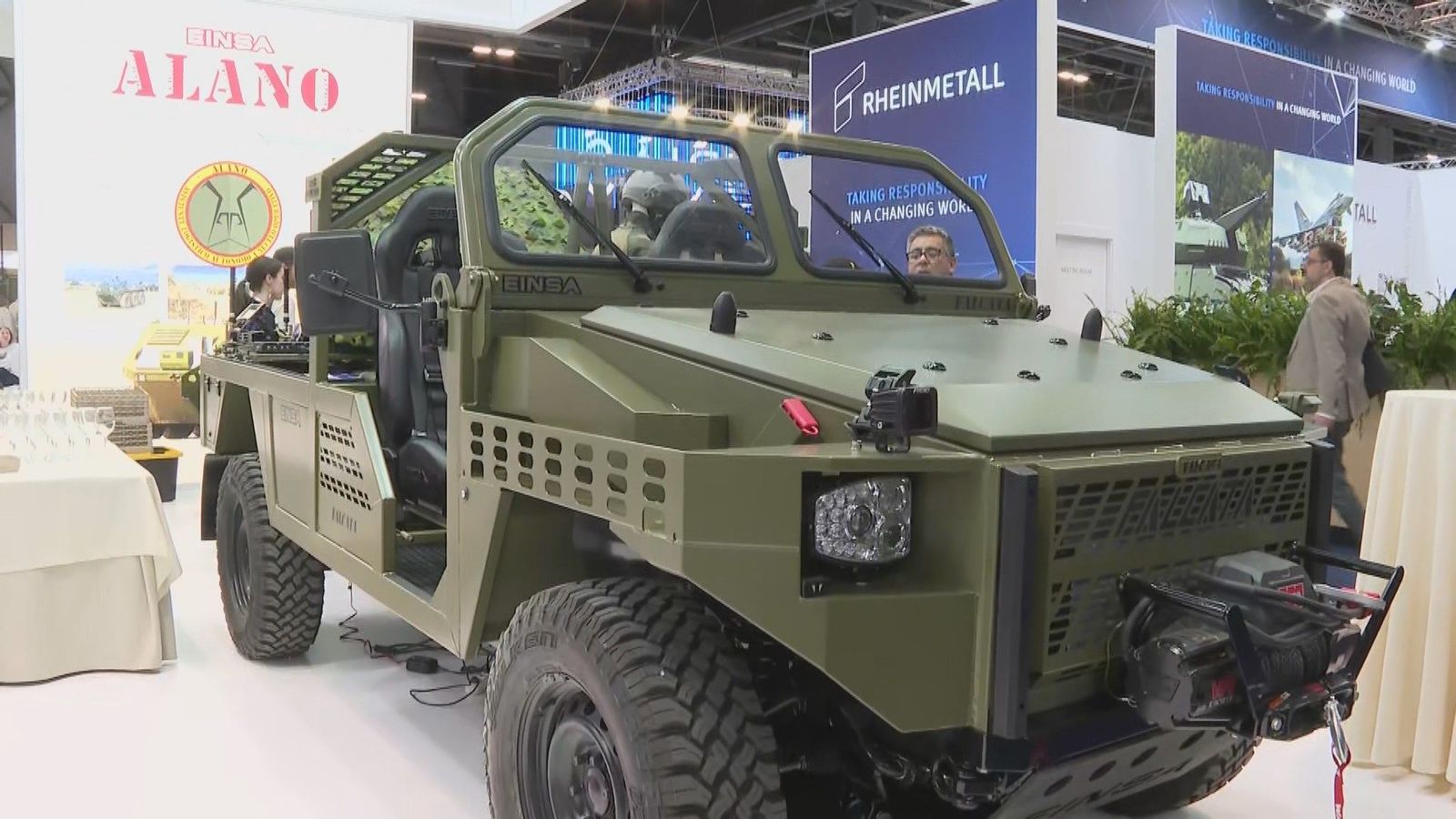 La Feria de Defensa y Seguridad celebra su edición más global, con 187 expositores internacionales