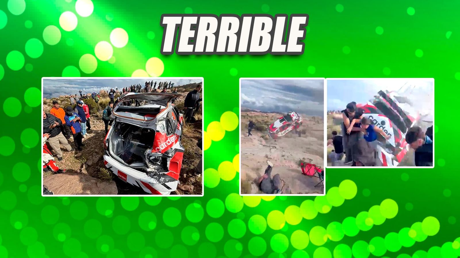 Tragedia tras un brutal accidente en el Rally de Córdoba