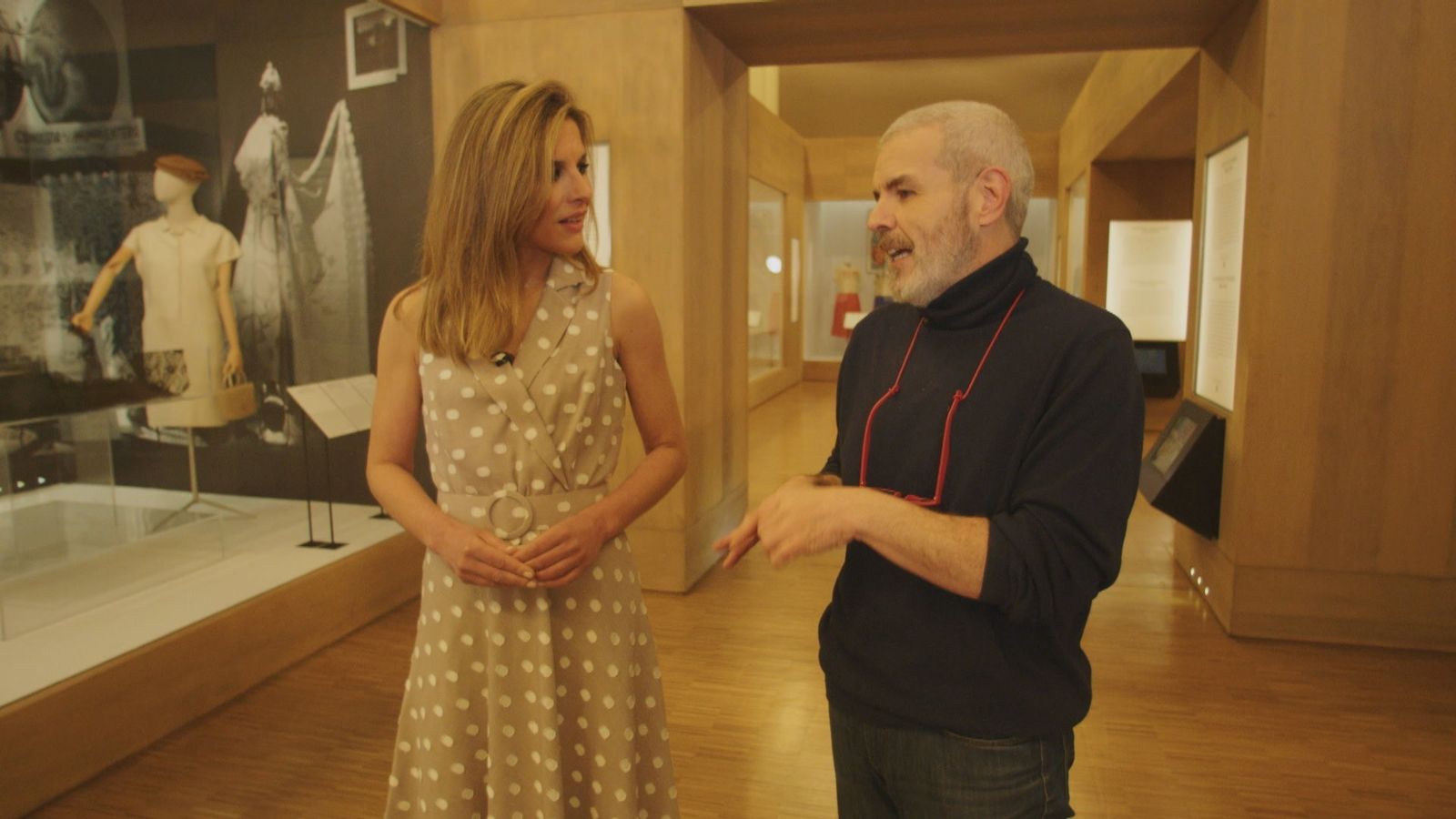 Lorenzo Caprile en el Museo del Traje para 'Enamorados de Madrid'