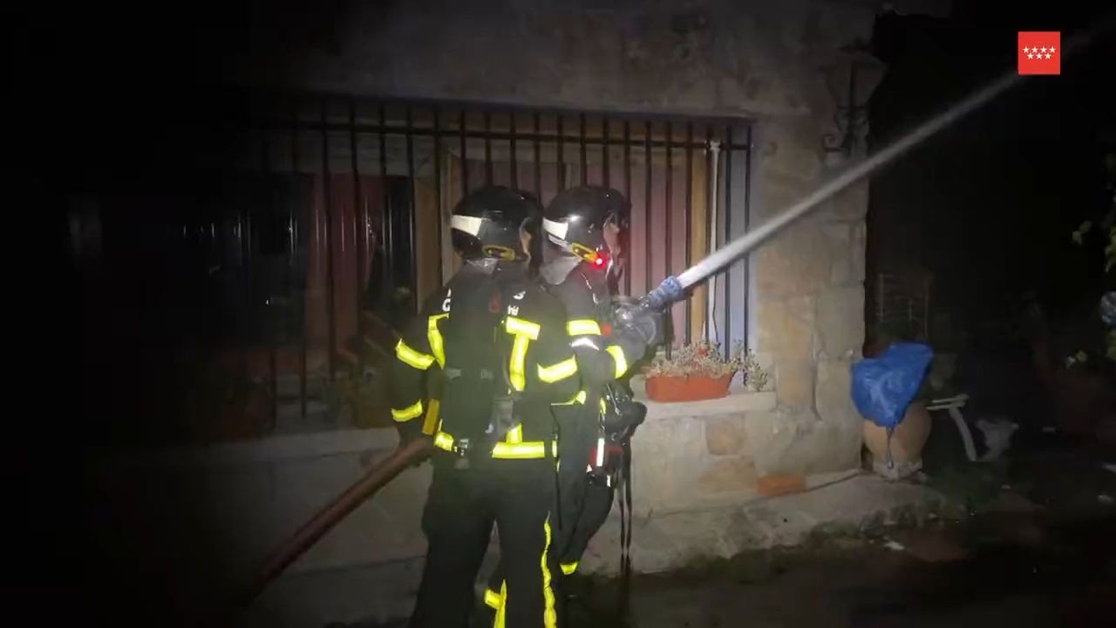 Incendio en una vivienda de Colmenarejo