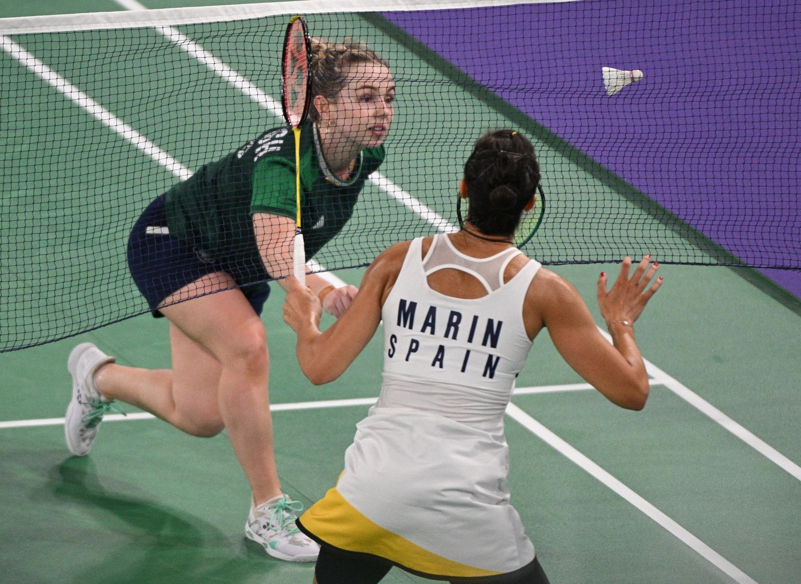 Rachael Carragh y Carolina Marin
