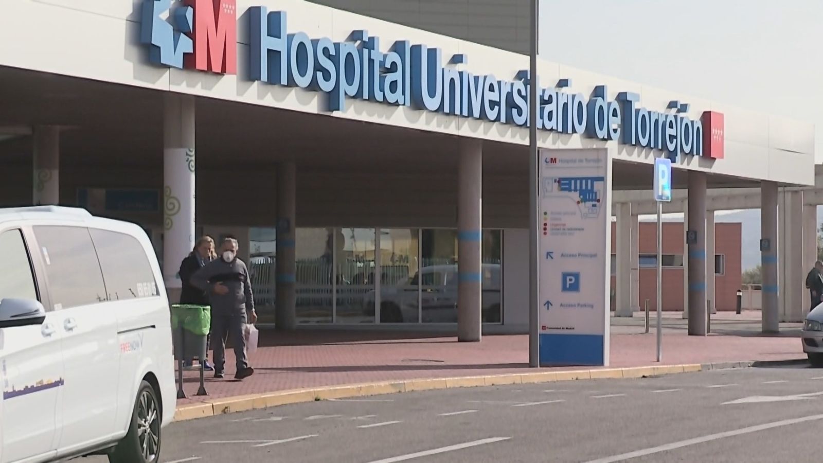 Exterior del Hospital de Torrejón