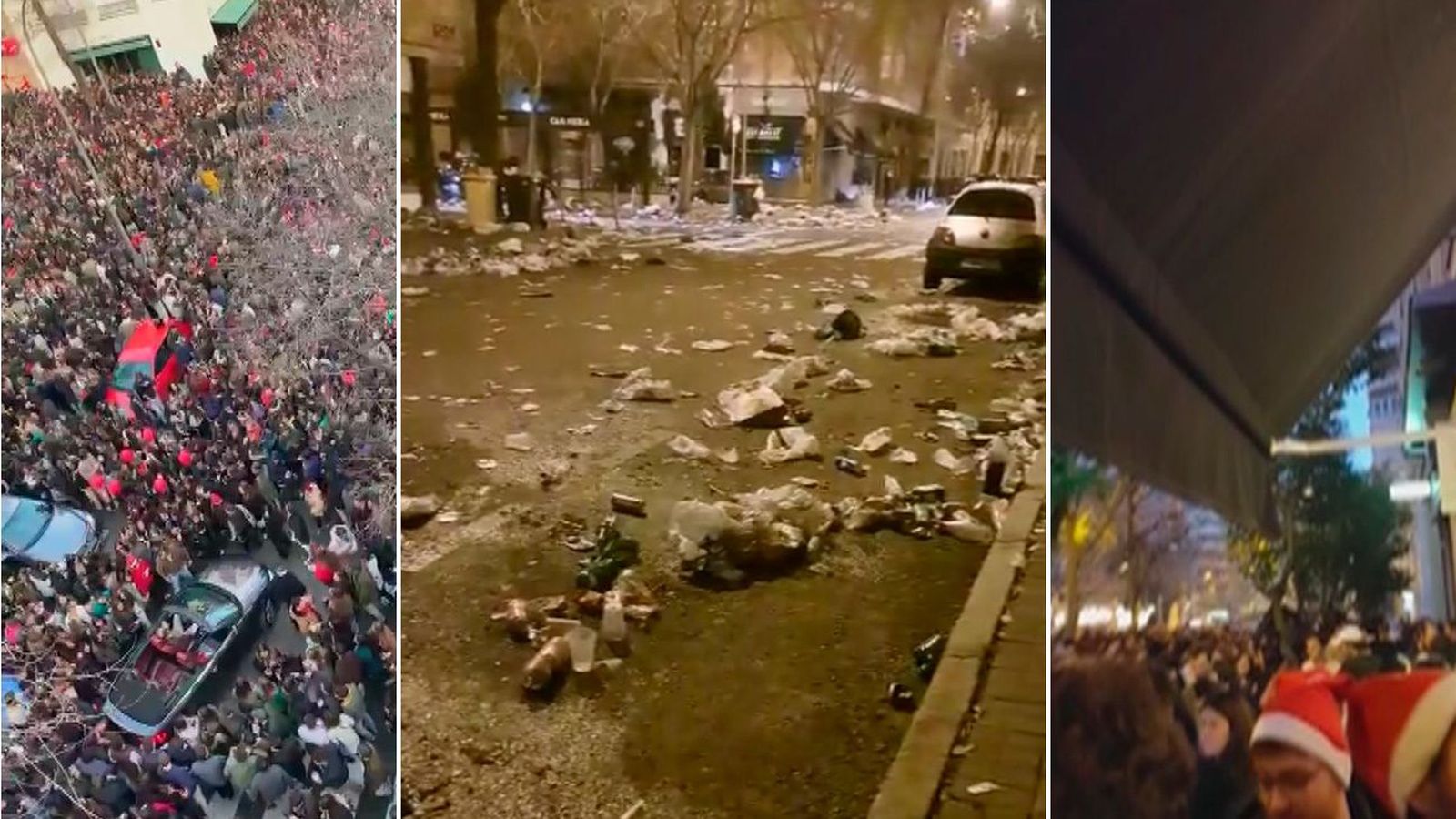 Los vecinos de los alrededores del Bernabéu, hartos de los botellones junto al estadio