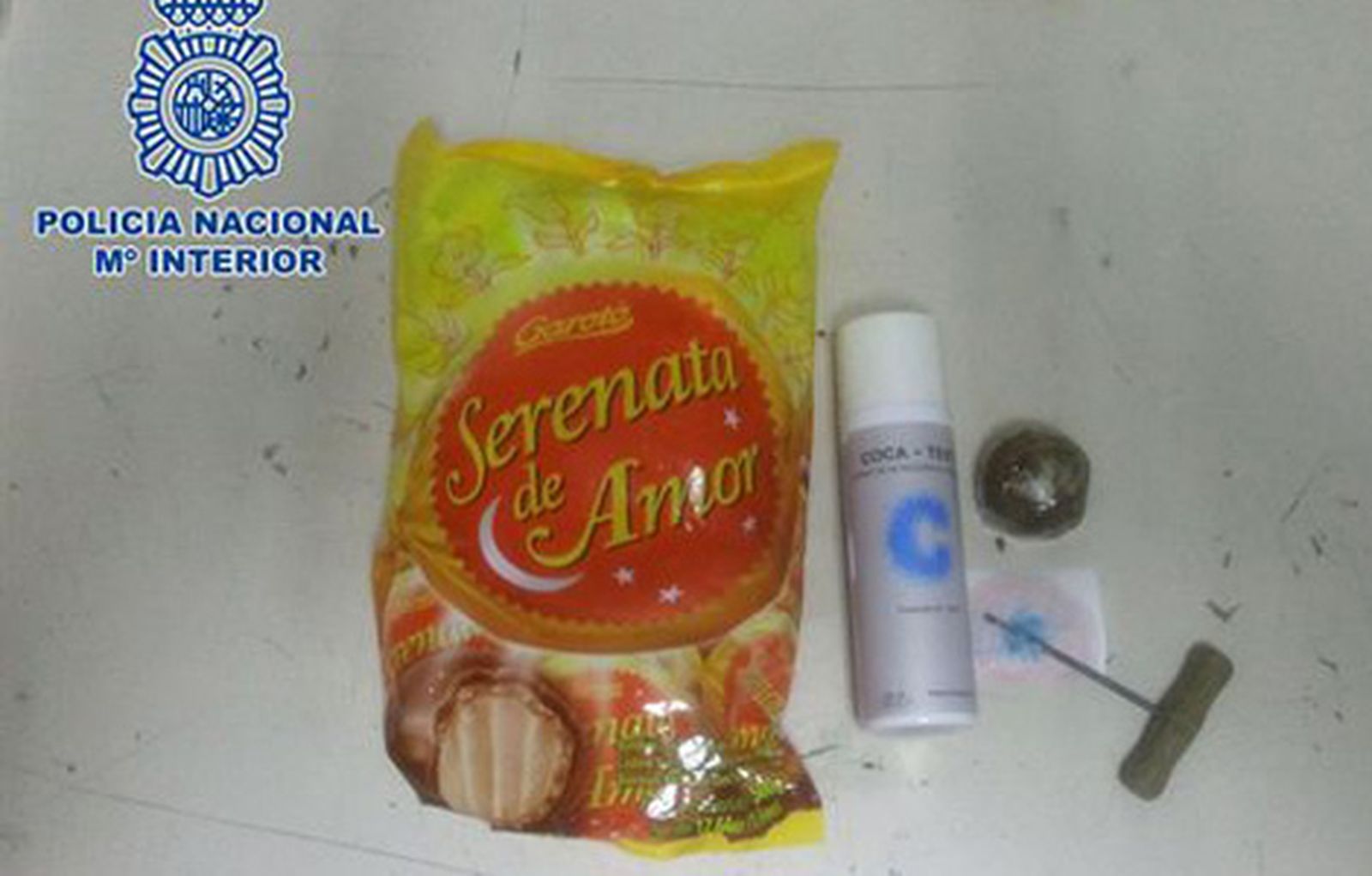 Droga en caramelos