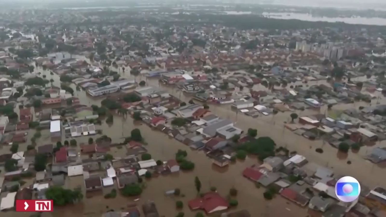 Riadas en el sur de Brasil