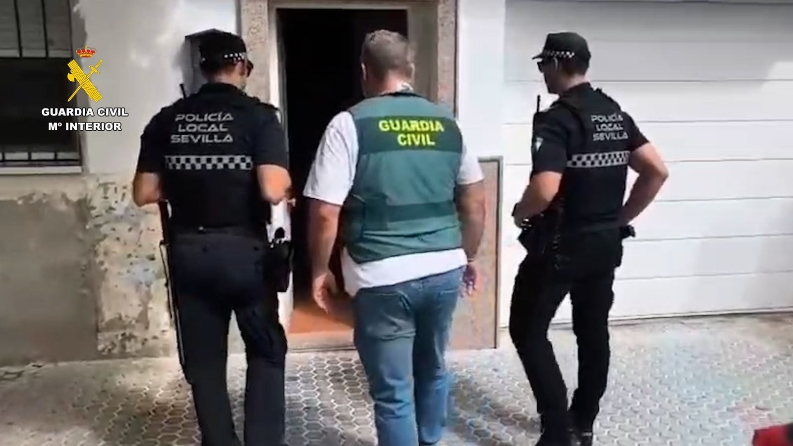 Operativo contra redes de explotación sexual realizado en Sevilla