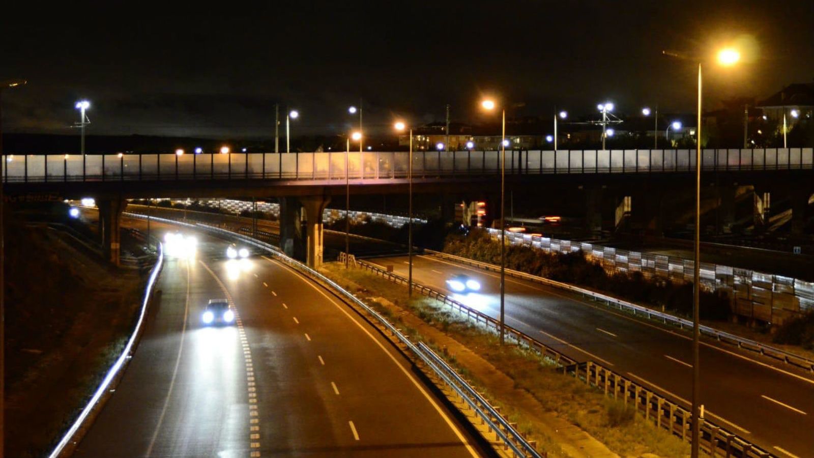 M-50 a su paso por Boadilla